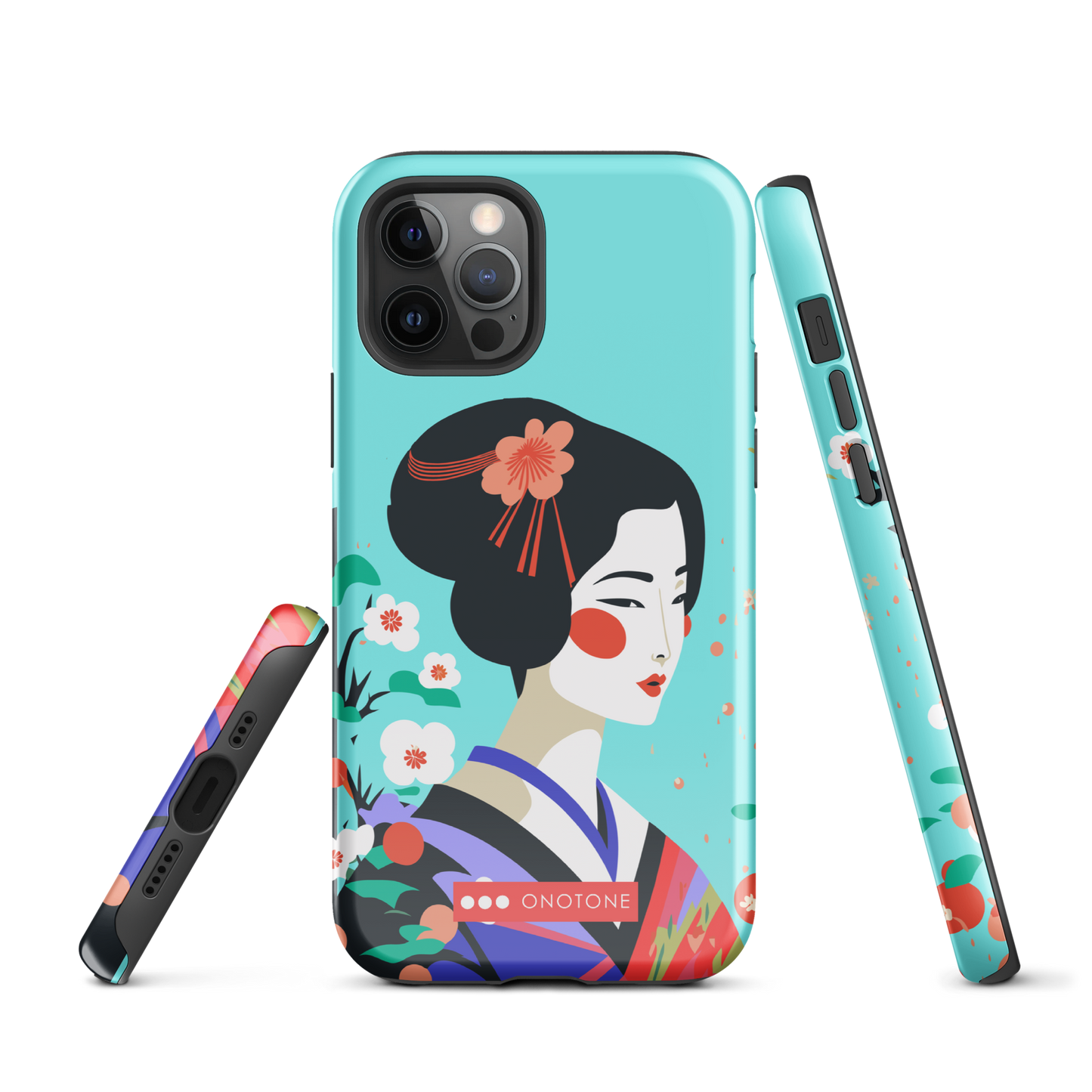 Dual Layer geisha modern iPhone® Case