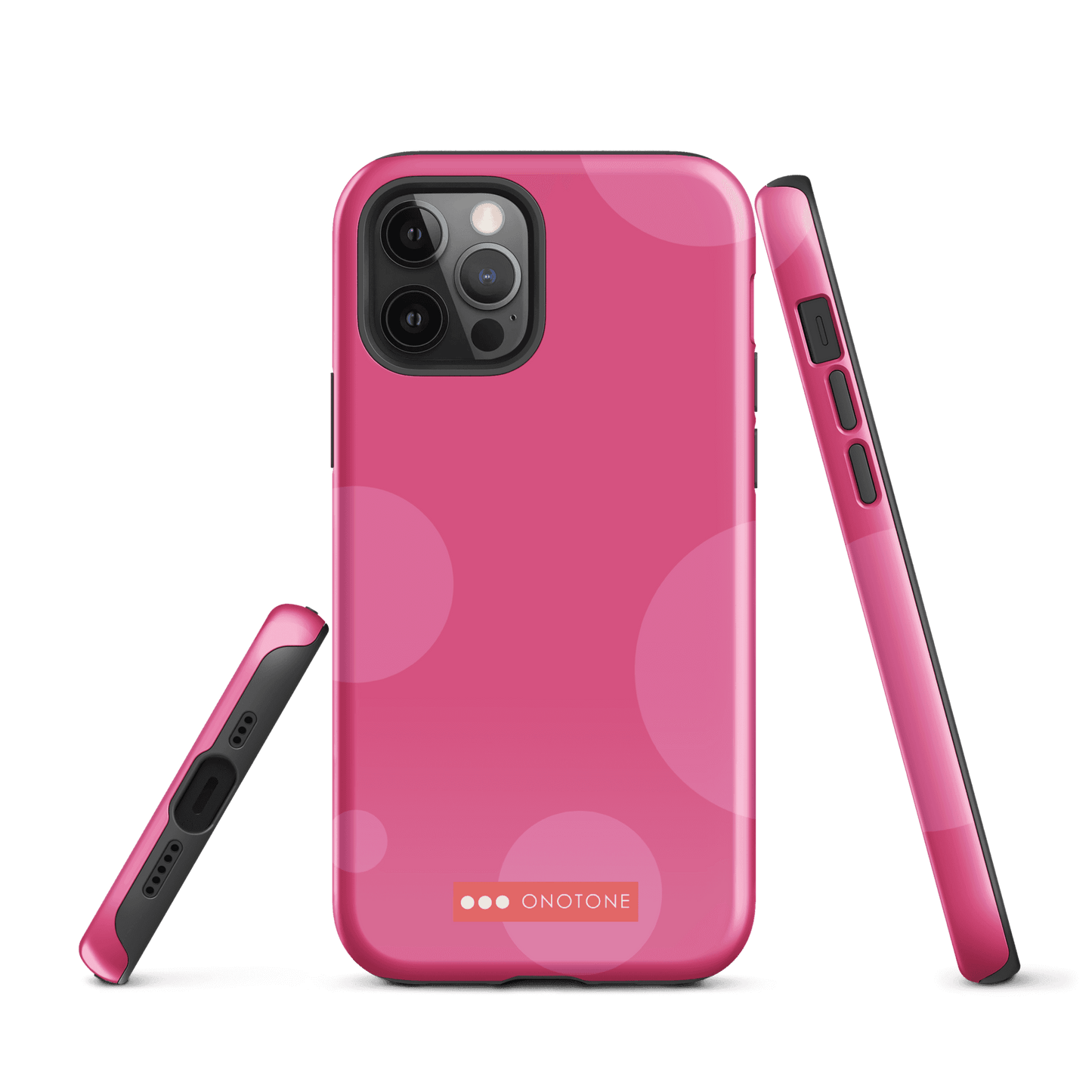 Dual Layer pink modern iPhone® Case ( MD-1729)
