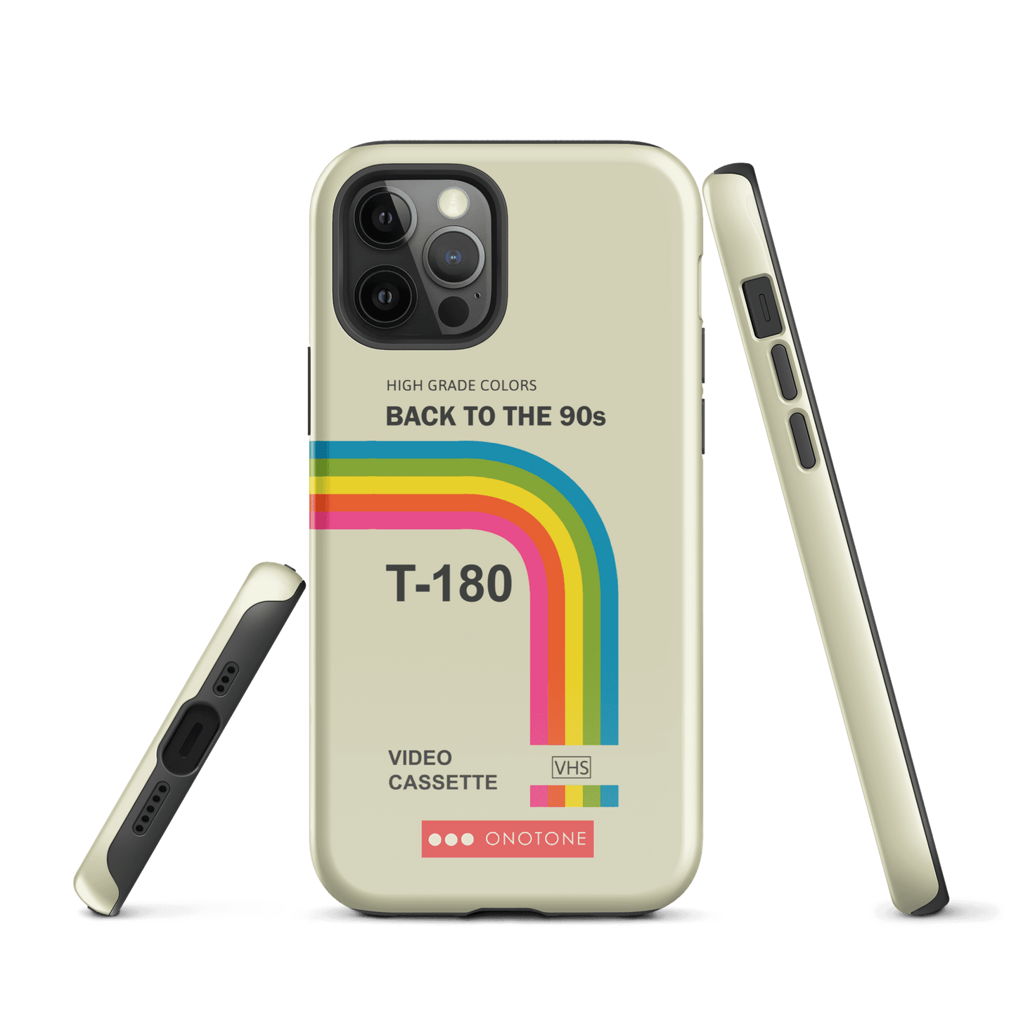 Dual Layer back to 90s VHS modern iPhone® Case ( MD-1281)