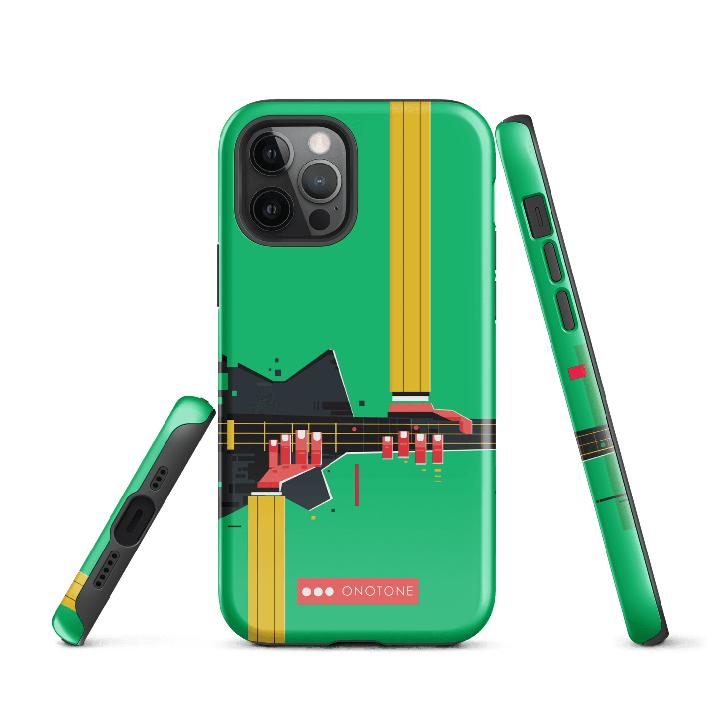Dual Layer green modern iPhone® Case ( MD-1057)