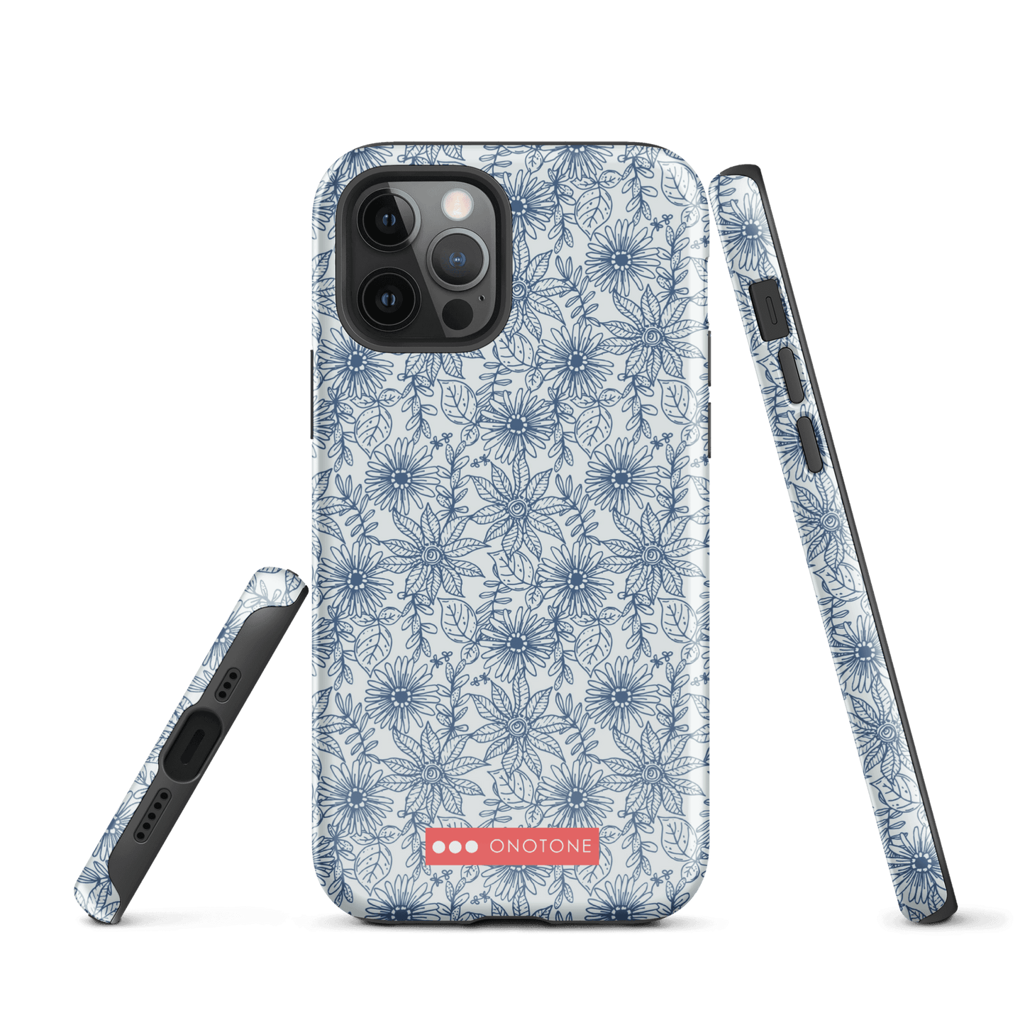 Japanese design indigo iPhone® Case (IND-041)