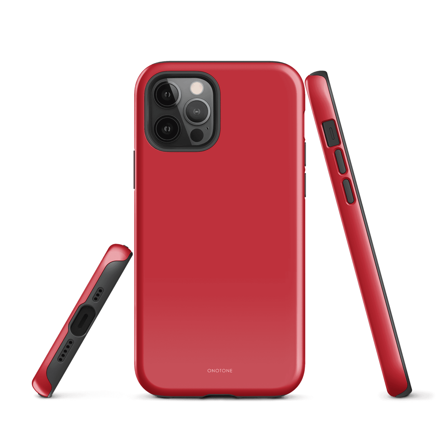 Solid Color red iPhone® Case - Pantone® 186