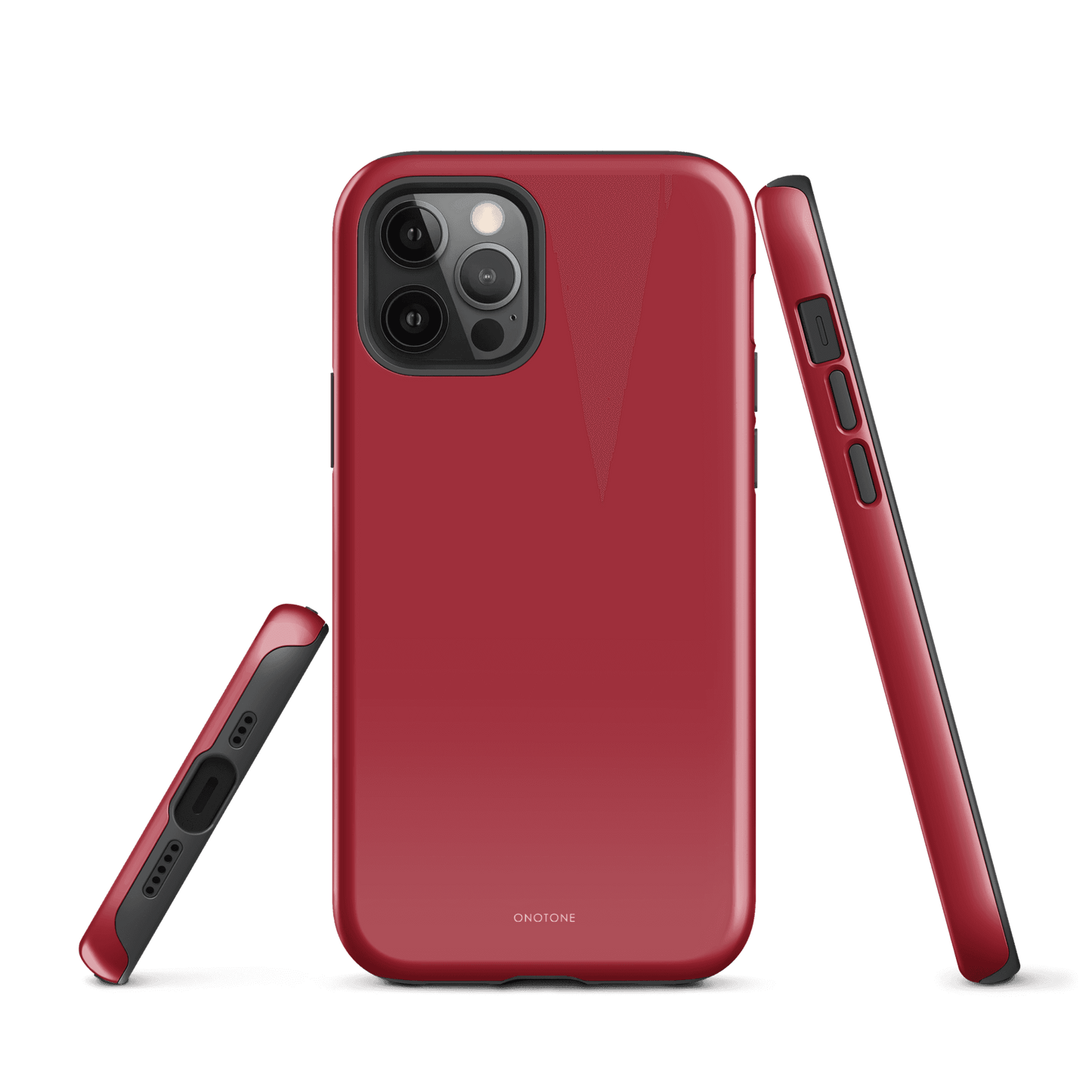 Solid Color red iPhone® Case - Pantone® 187