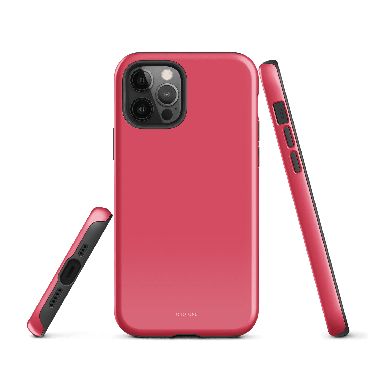 Solid Color red iPhone® Case - Pantone® 198