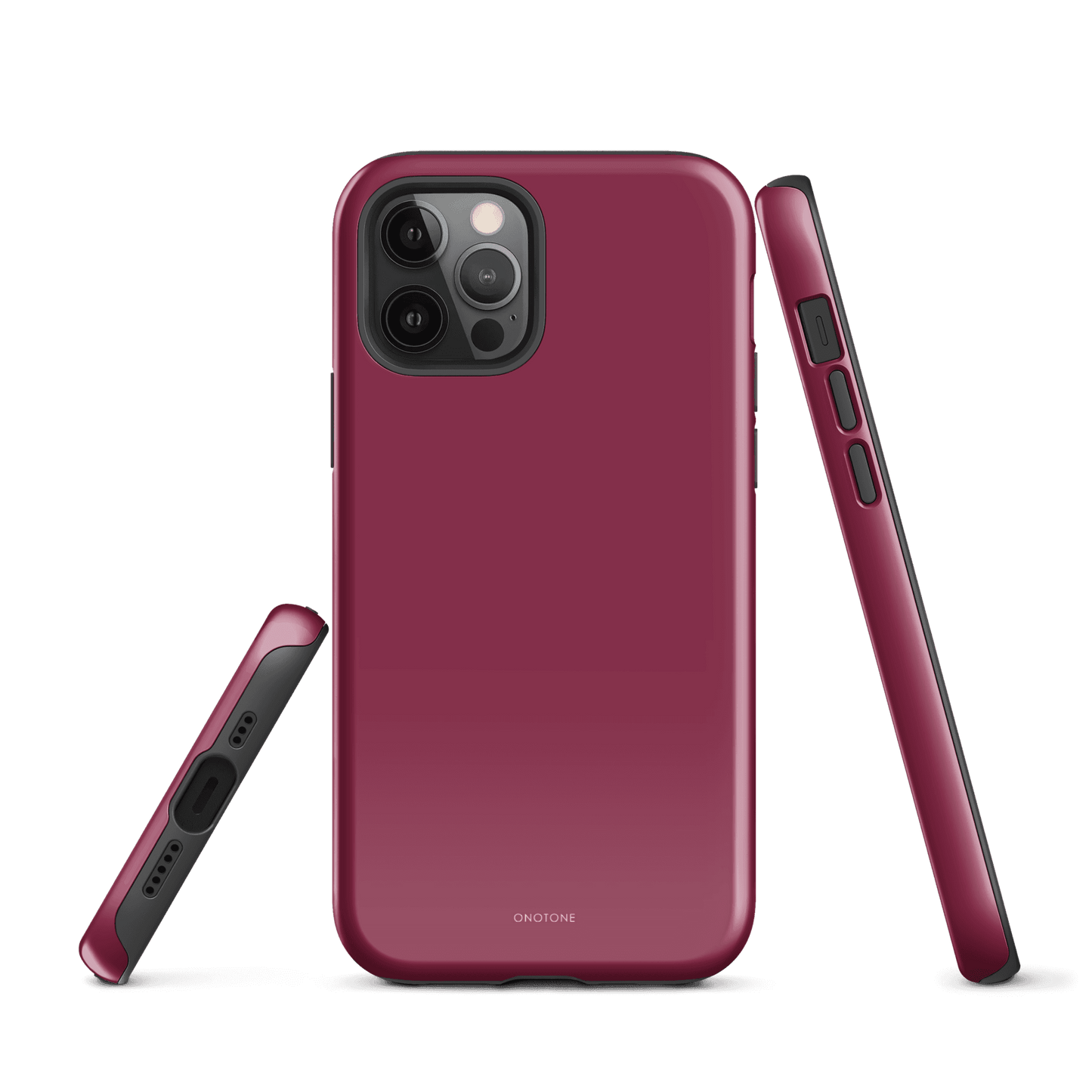 Solid Color red iPhone® Case - Pantone® 208