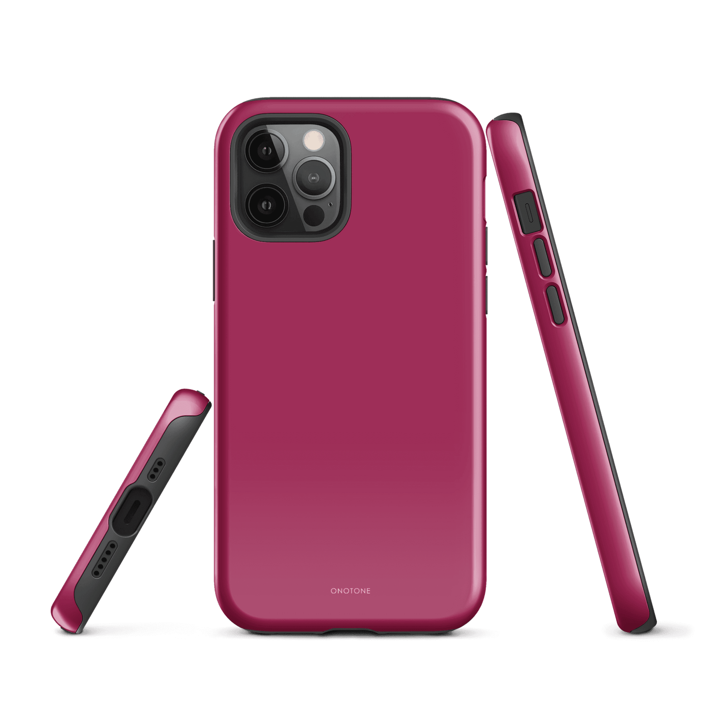 Solid Color pink iPhone® Case - Pantone® 220