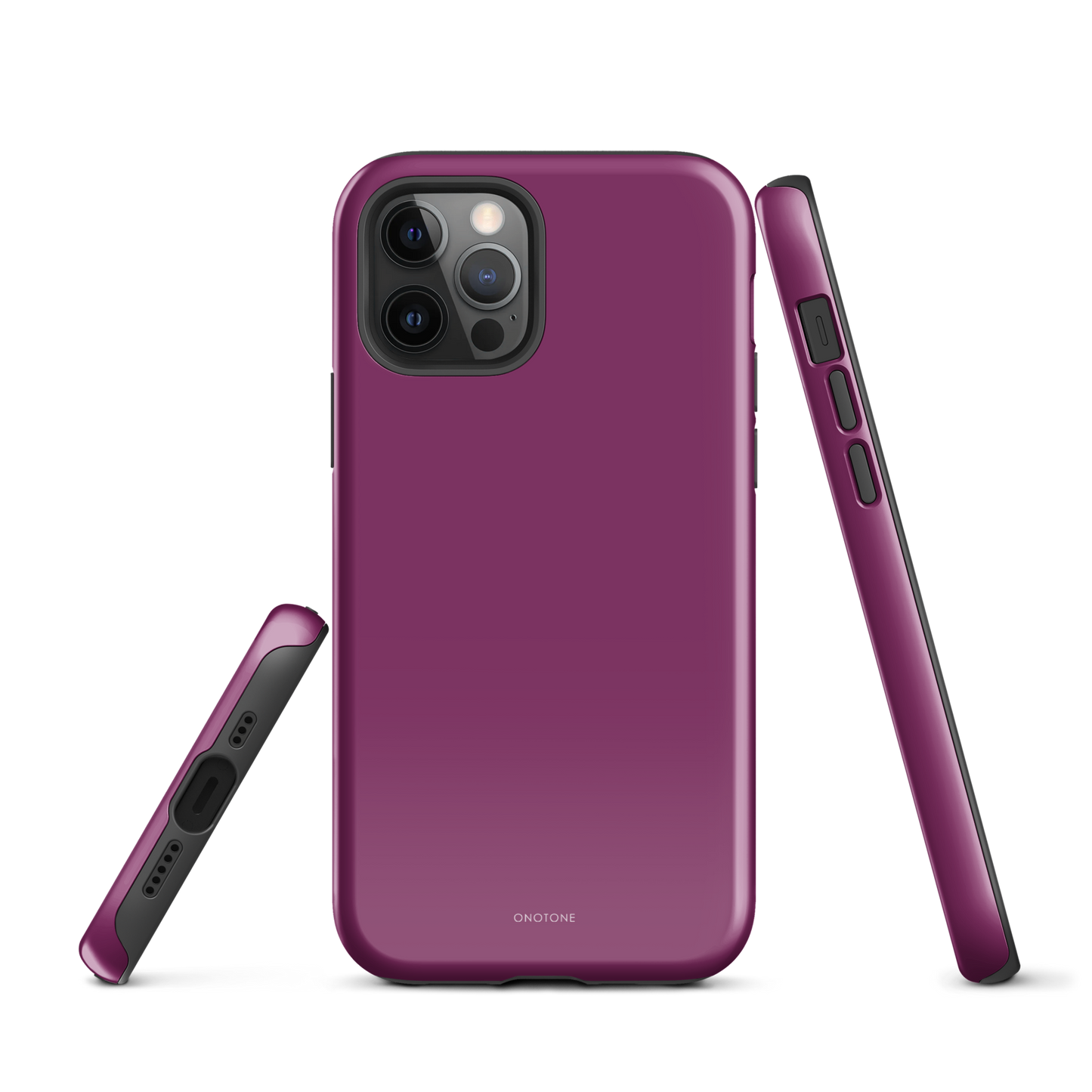 Solid Color purple iPhone® Case - Pantone® 242