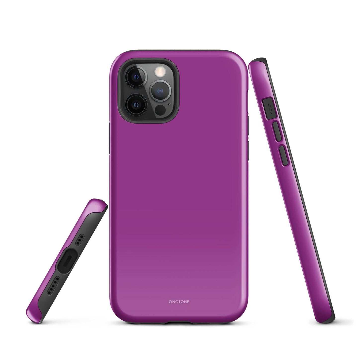 Solid Color purple iPhone® Case - Pantone® 254