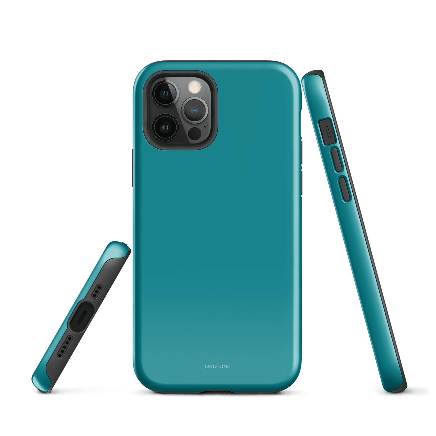 Solid Color teal iPhone® Case - Pantone® 321