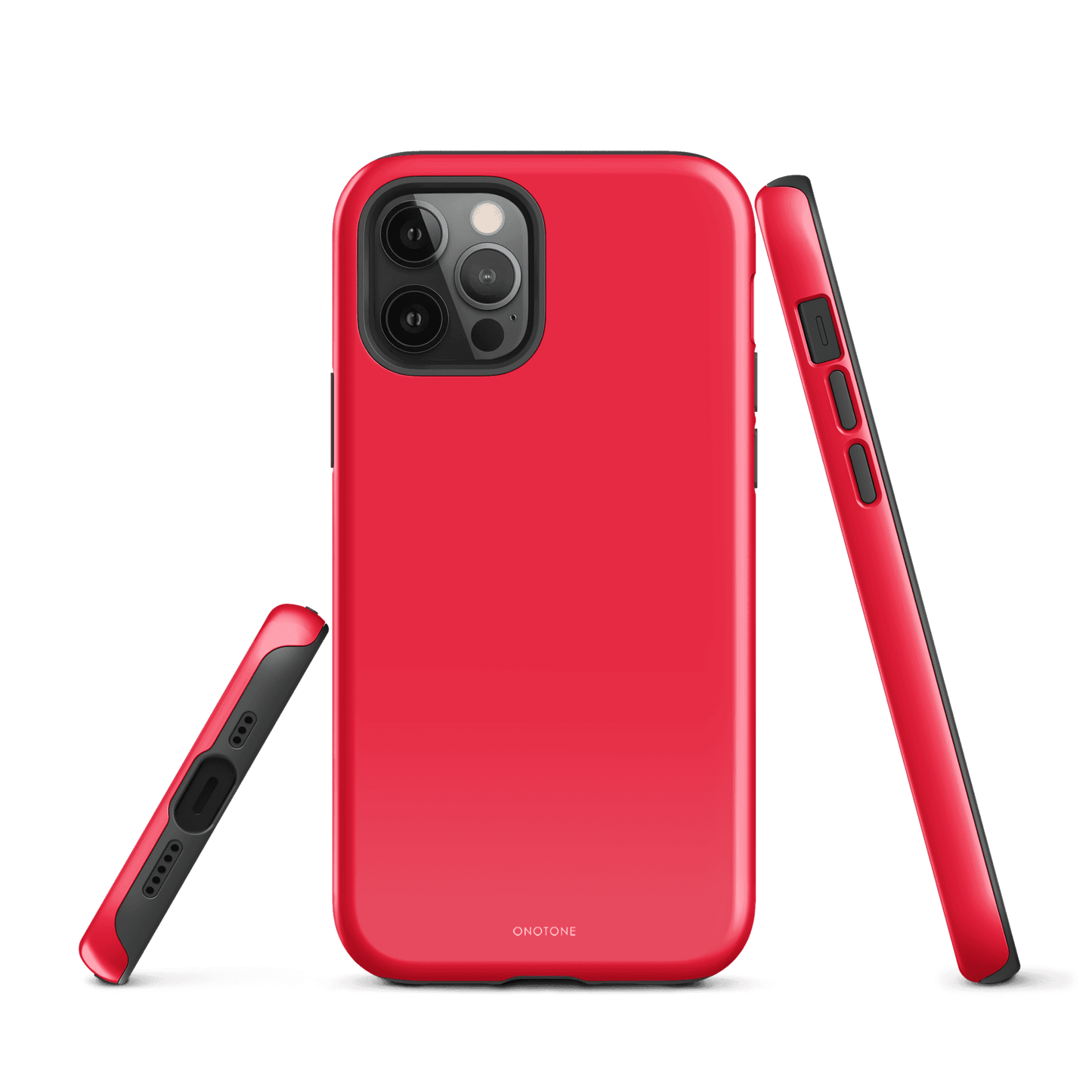Neon Red iPhone Case
