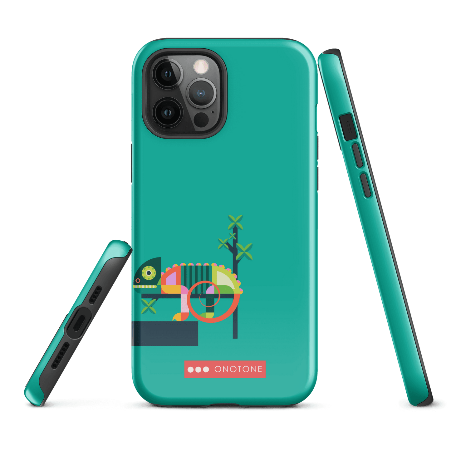 Dual Layer green modern iPhone® Case ( MD-2569)