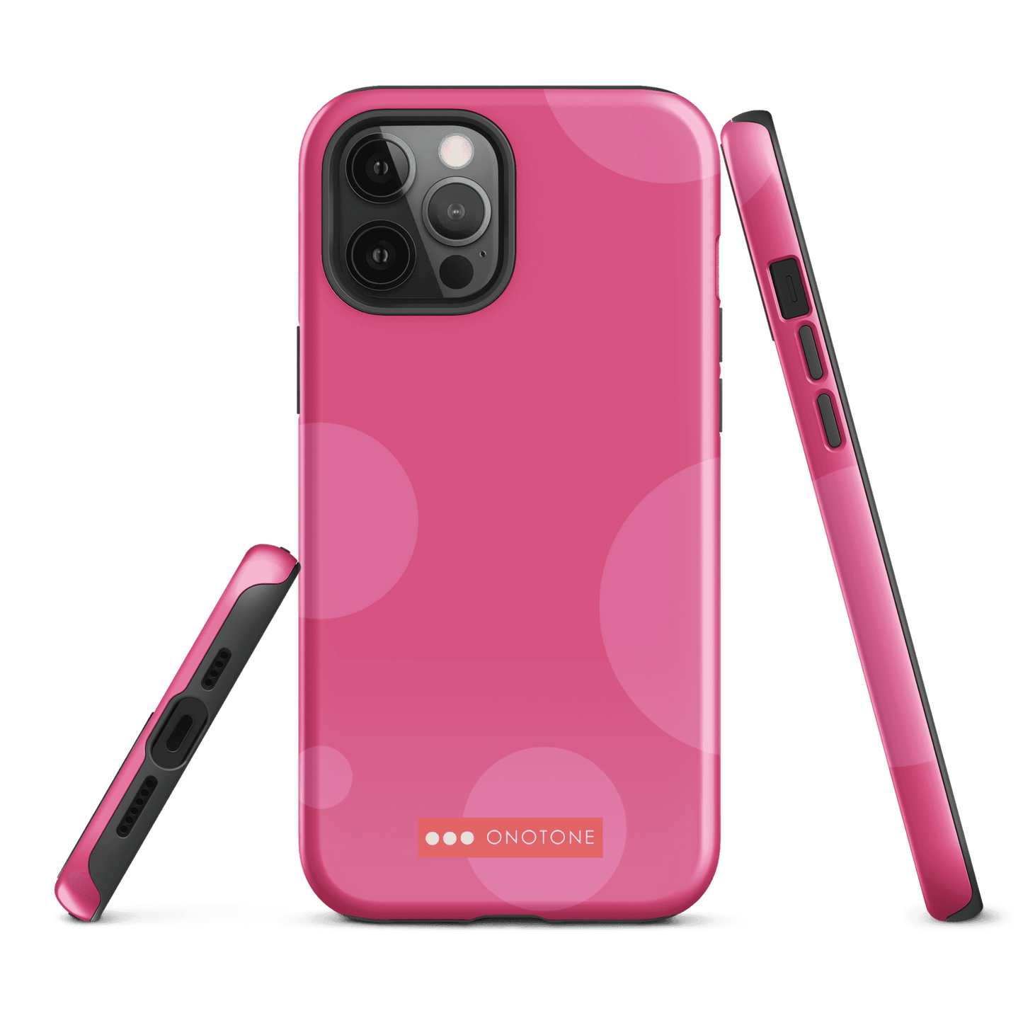 Dual Layer pink modern iPhone® Case ( MD-1729)