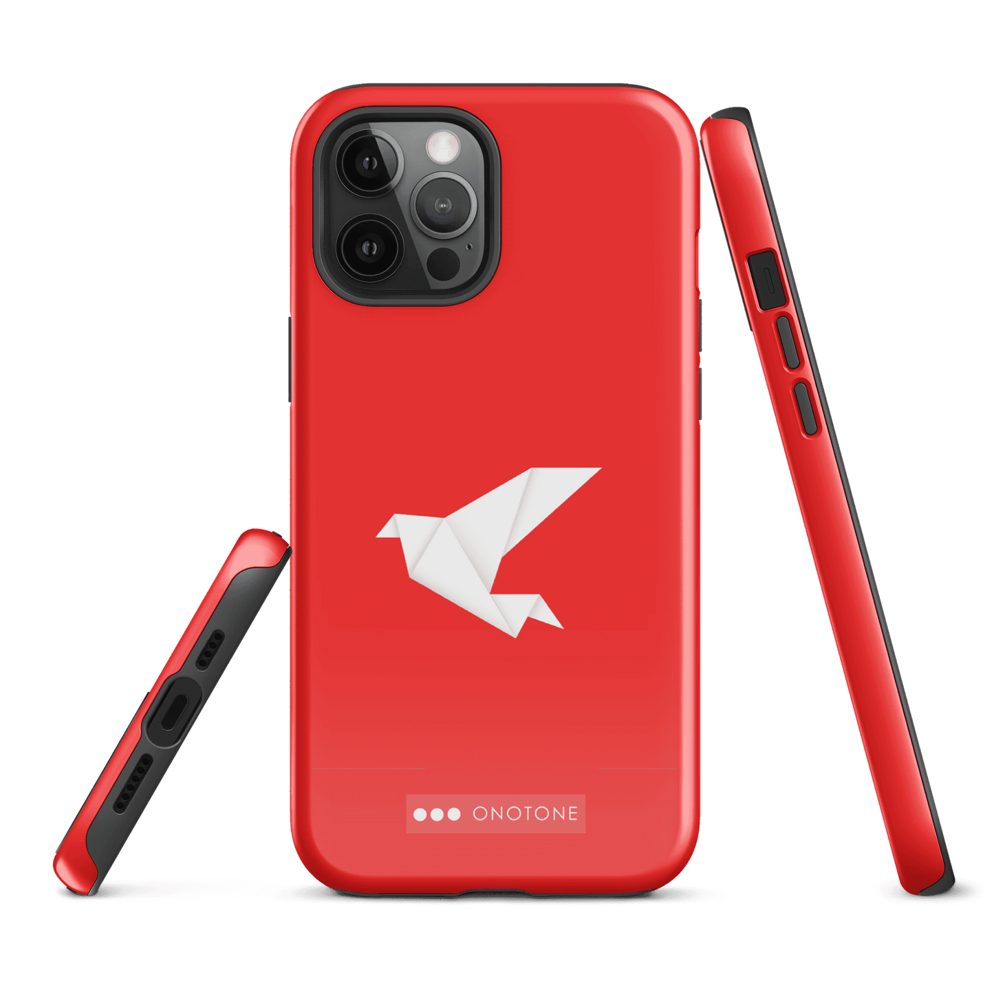 Dual Layer red modern iPhone® Case ( MD-1449)