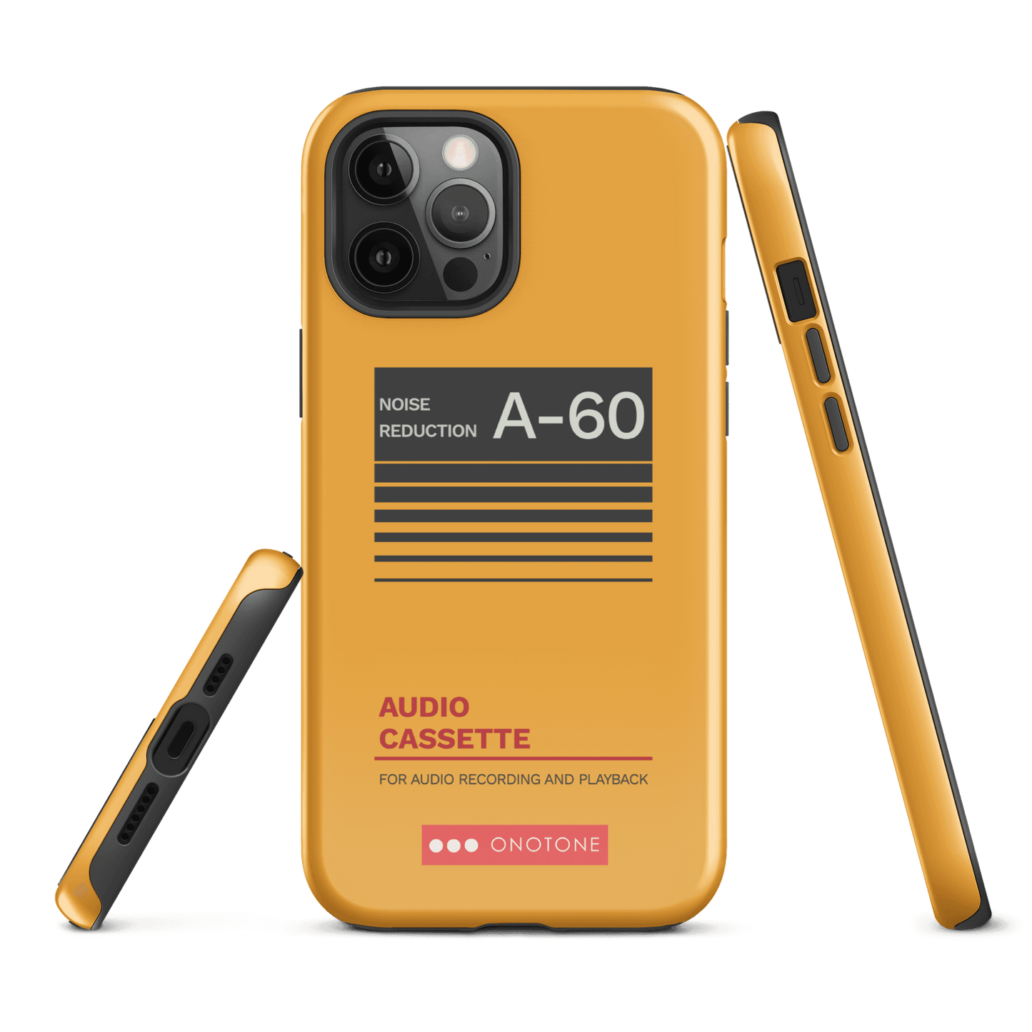 Dual Layer audio casette modern iPhone® Case ( MD-1225)