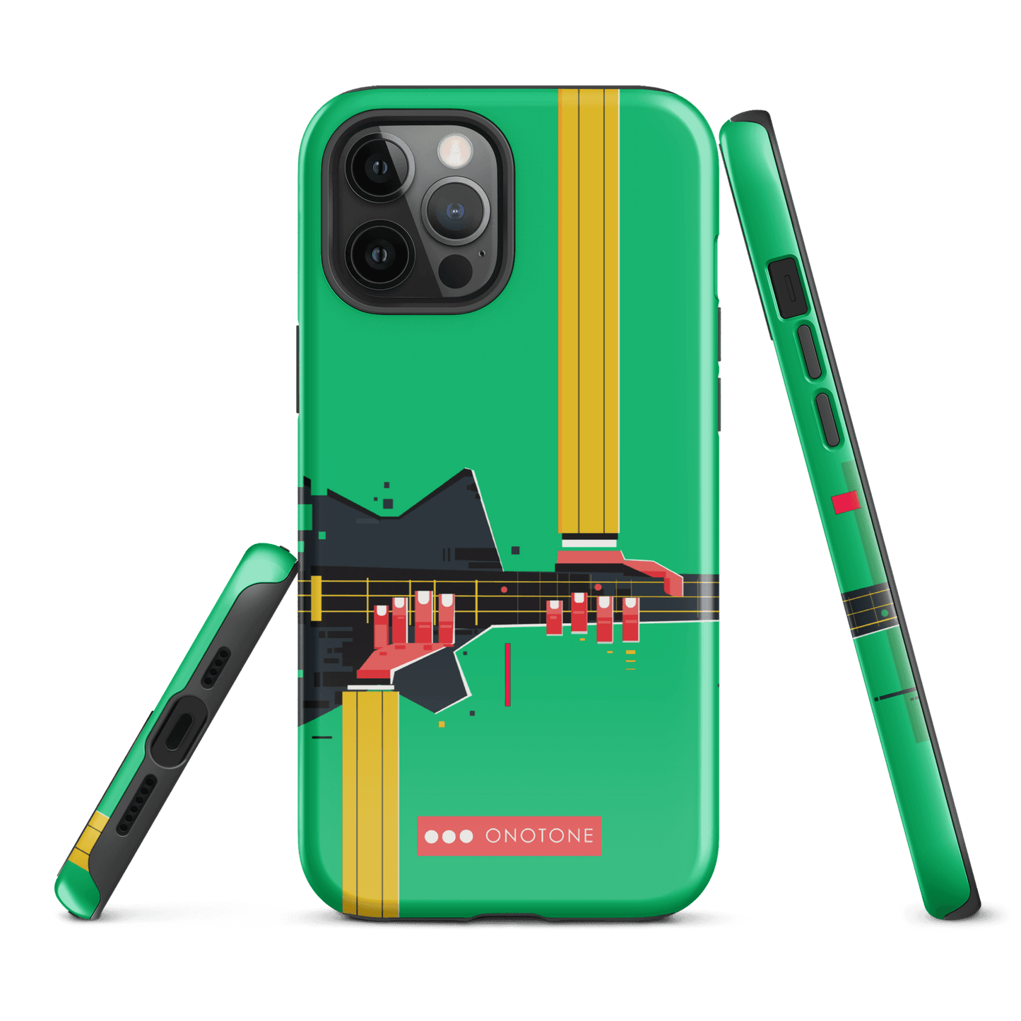 Dual Layer green modern iPhone® Case ( MD-1057)