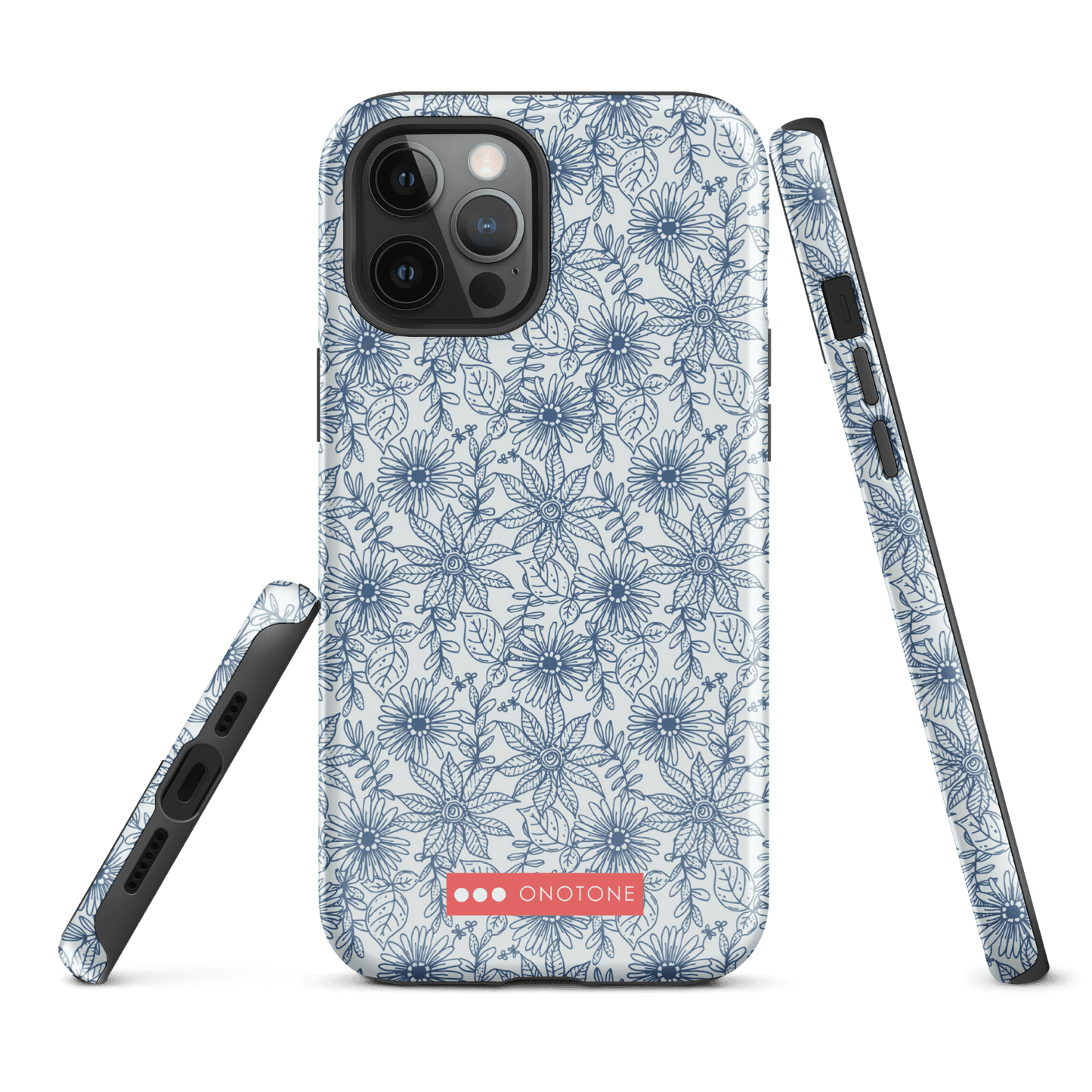 Japanese design indigo iPhone® Case (IND-041)
