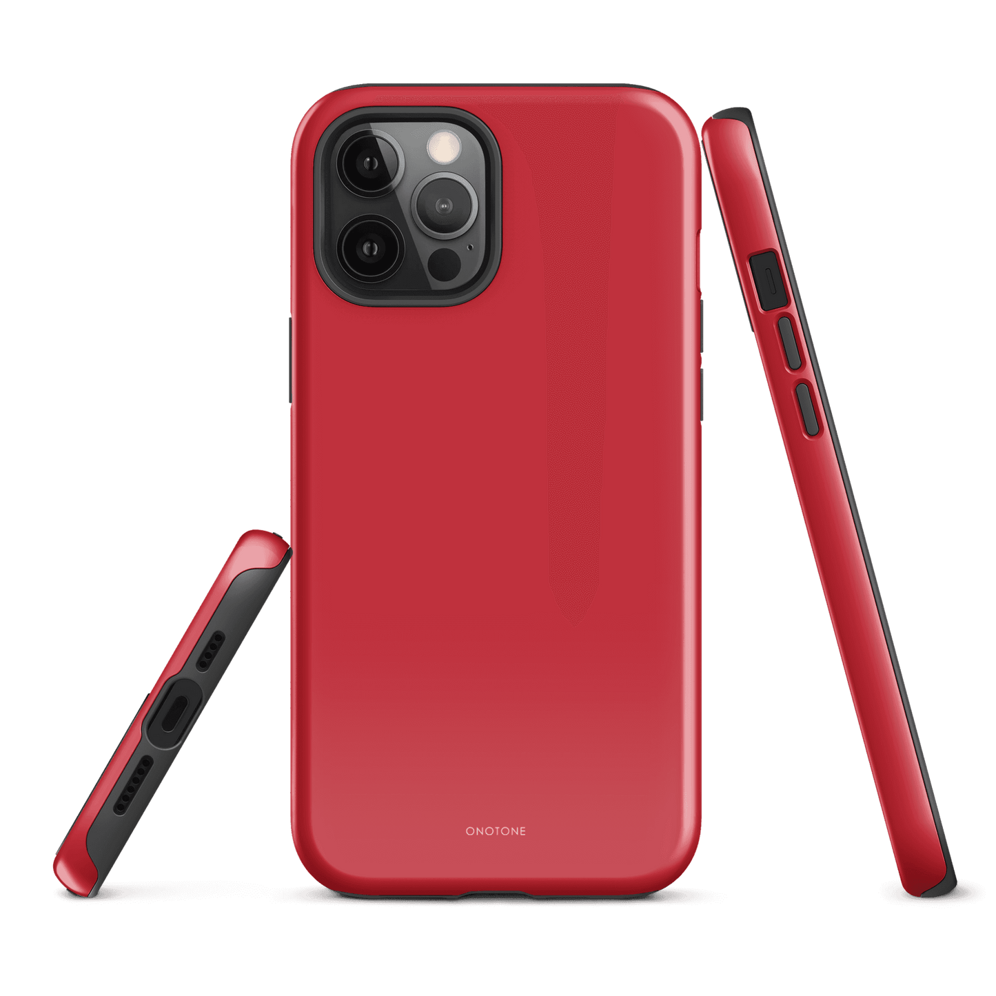 Solid Color red iPhone® Case - Pantone® 186