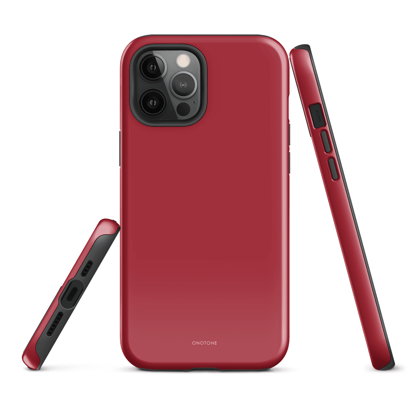 Solid Color red iPhone® Case - Pantone® 187