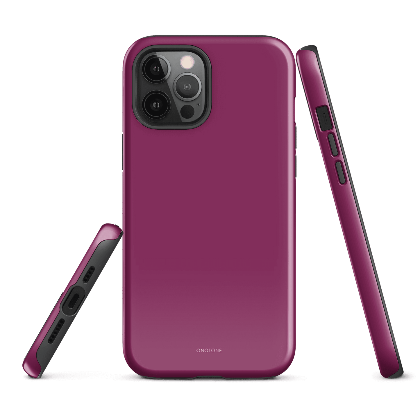 Solid Color purple iPhone® Case - Pantone® 235