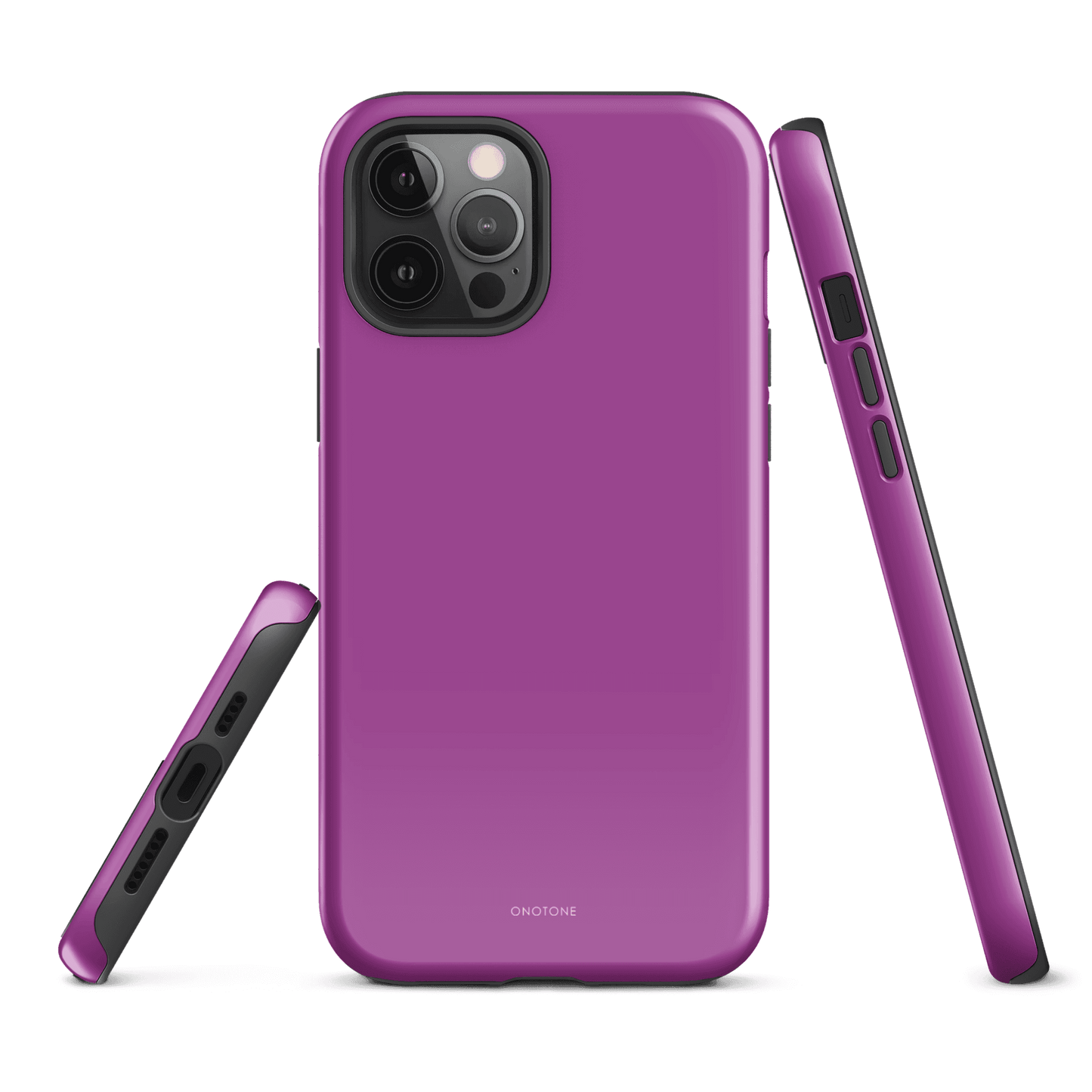 Solid Color purple iPhone® Case - Pantone® 253