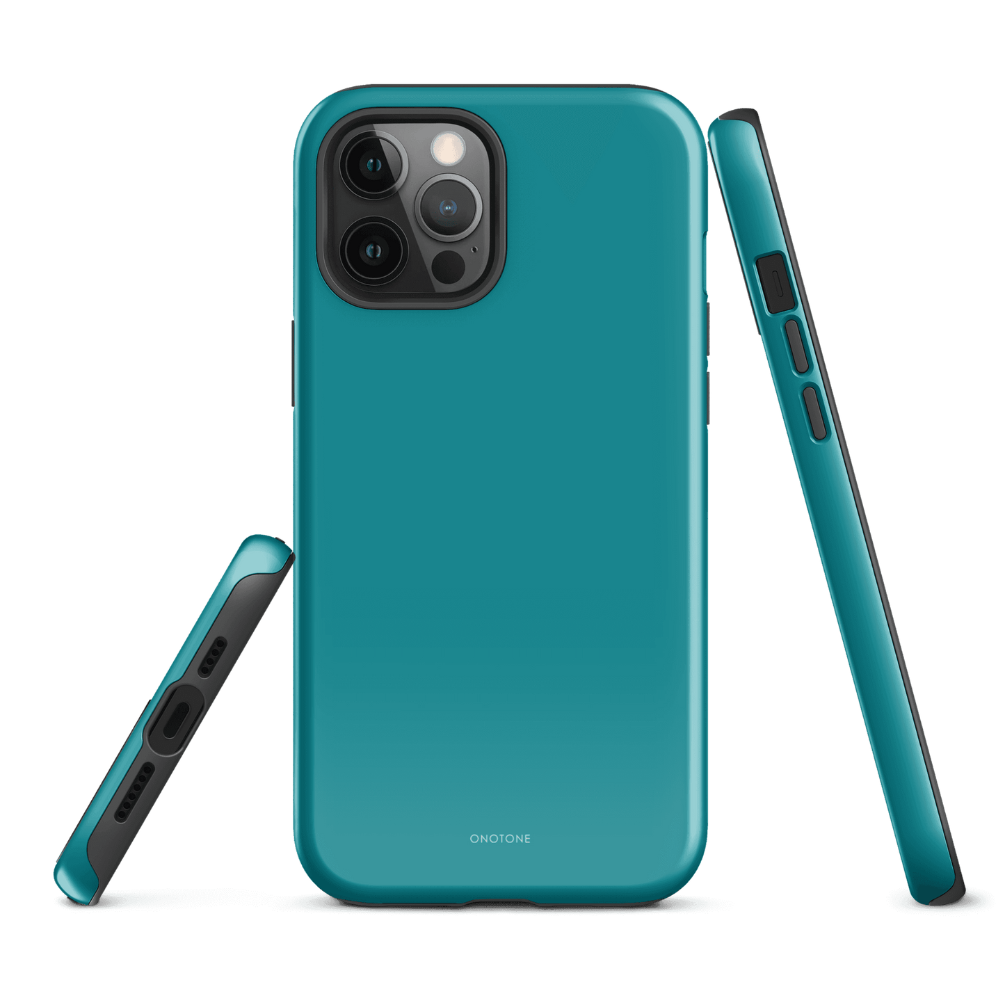 Solid Color teal iPhone® Case - Pantone® 321