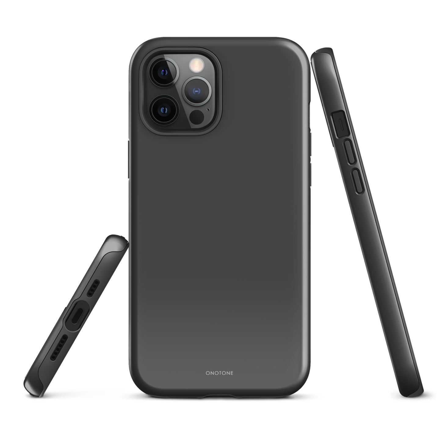 GRAY MINIMALIST IPHONE® CASE - PANTONE® 447