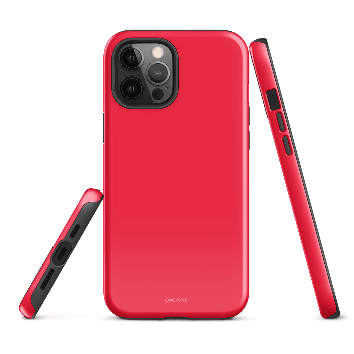 Neon Red iPhone Case