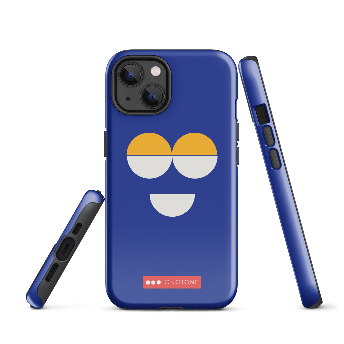 Dual Layer blue modern iPhone® Case ( MD-2961)