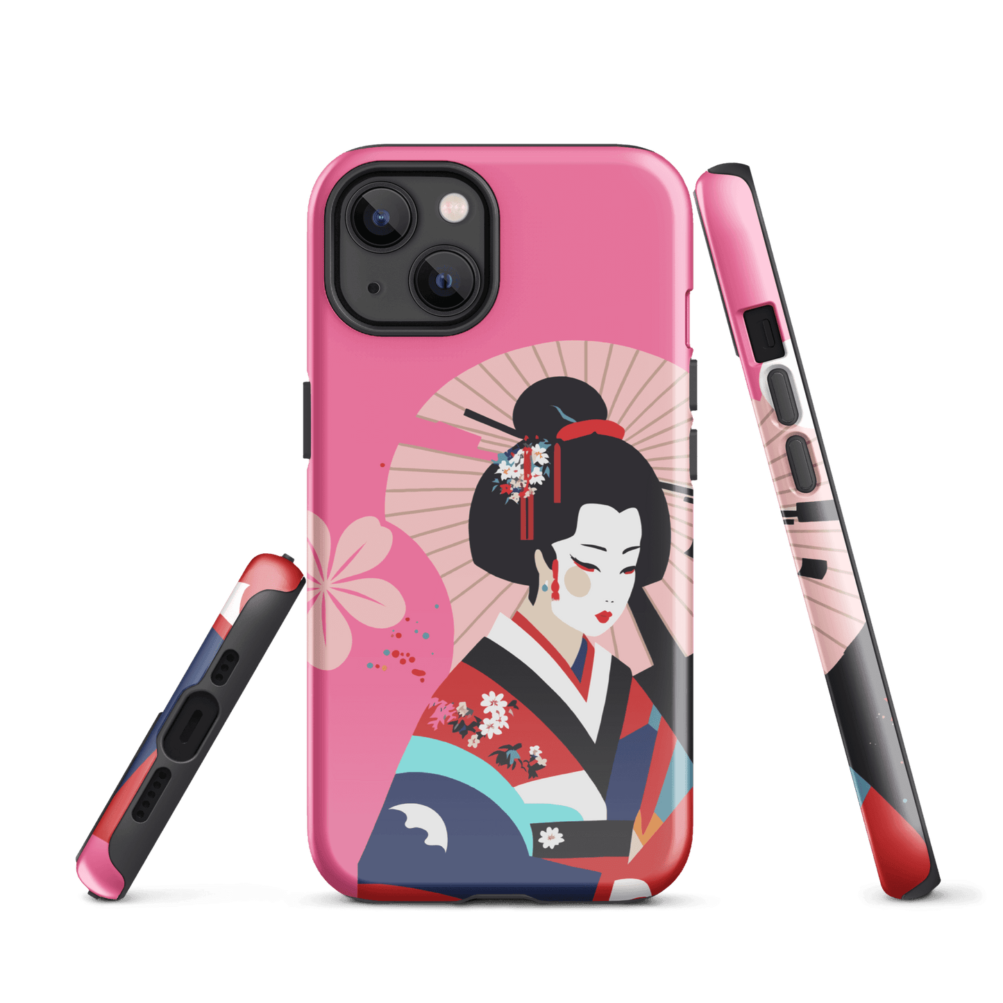 Dual Layer geisha modern iPhone® Case ( MD-2121)