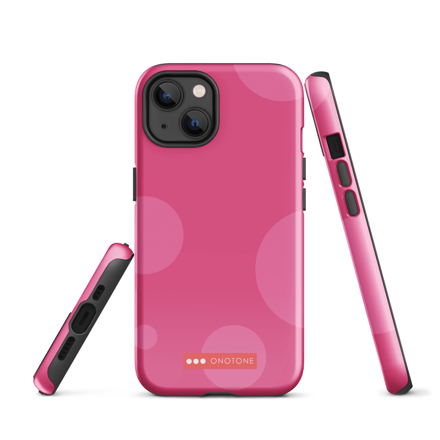 Dual Layer pink modern iPhone® Case ( MD-1729)