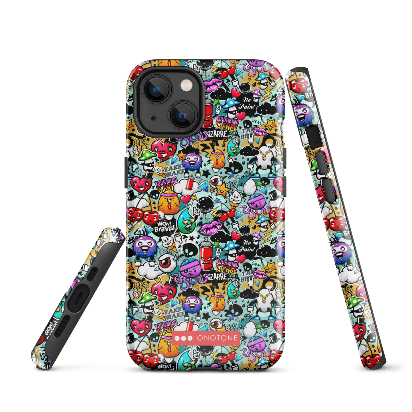 Dual Layer iPhone® Case with Street Art