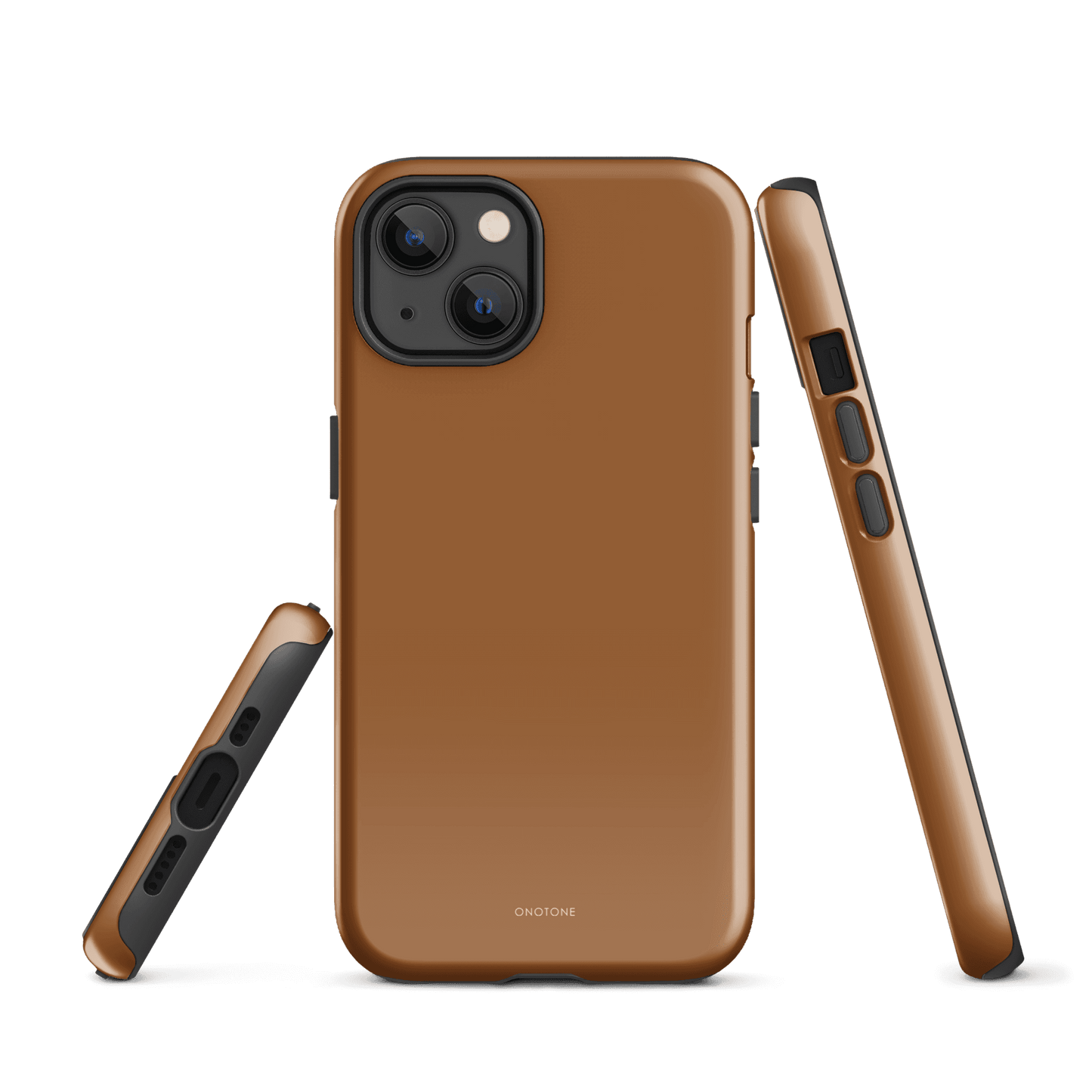 Solid Color brown iPhone® Case - Pantone® 154