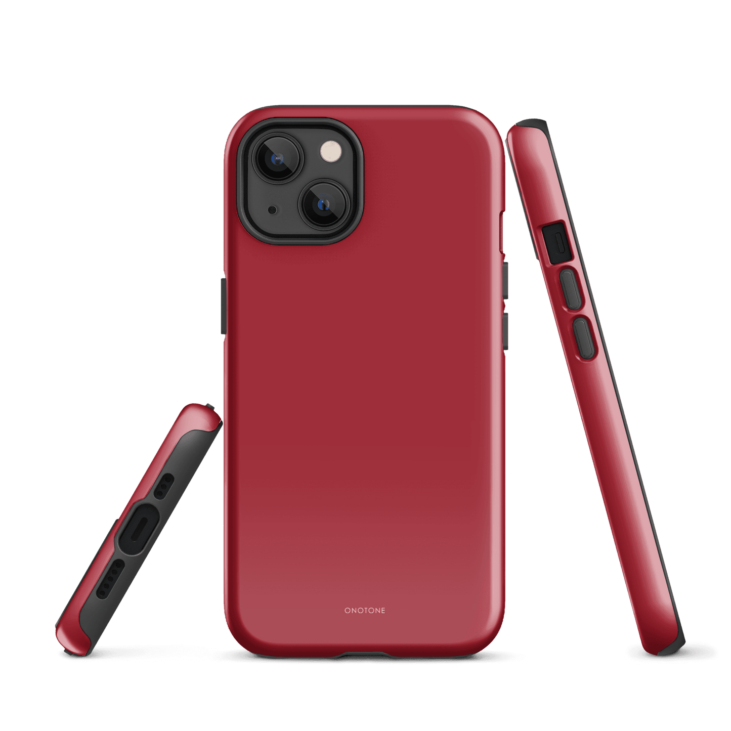 Solid Color red iPhone® Case - Pantone® 187