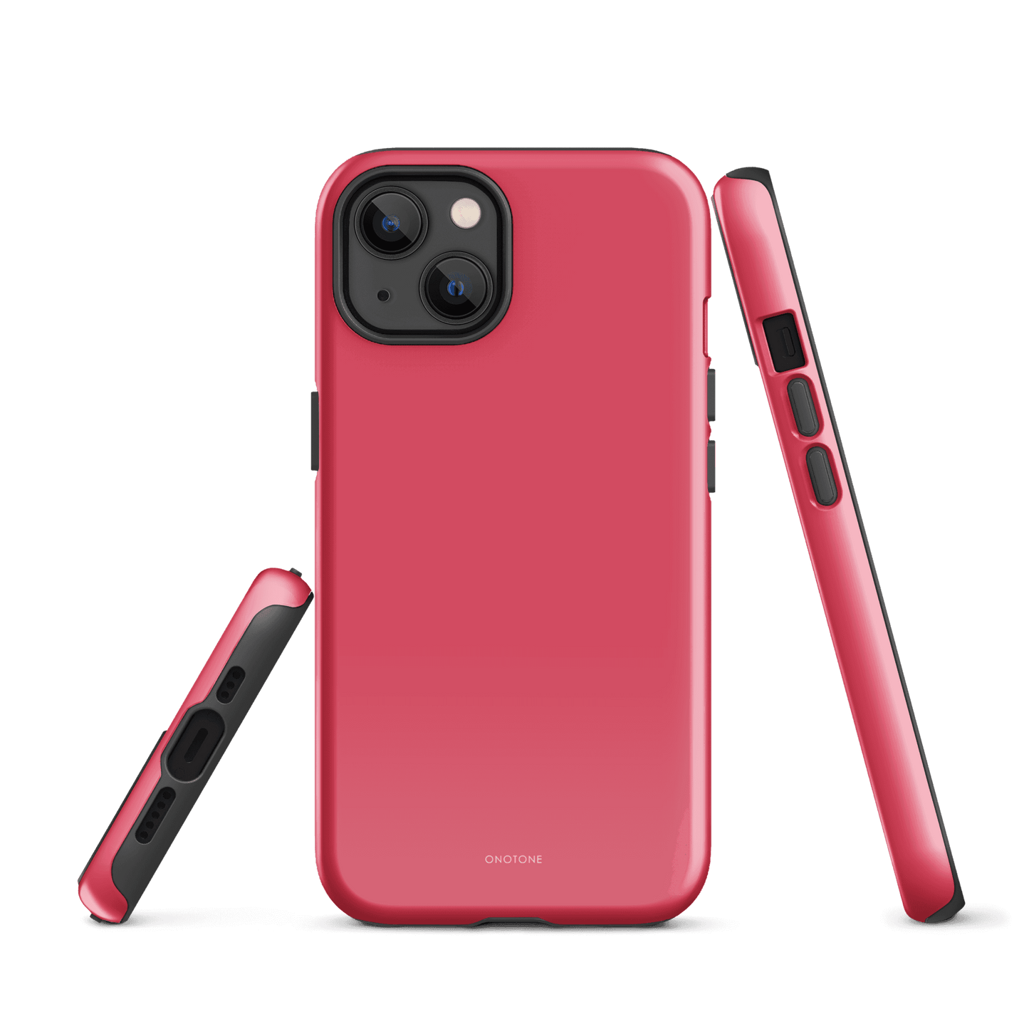 Solid Color red iPhone® Case - Pantone® 198