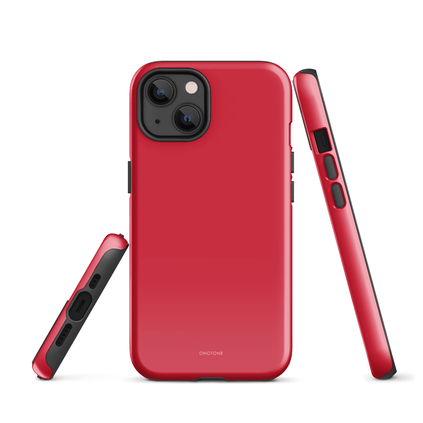 Solid Color red iPhone® Case - Pantone® 199