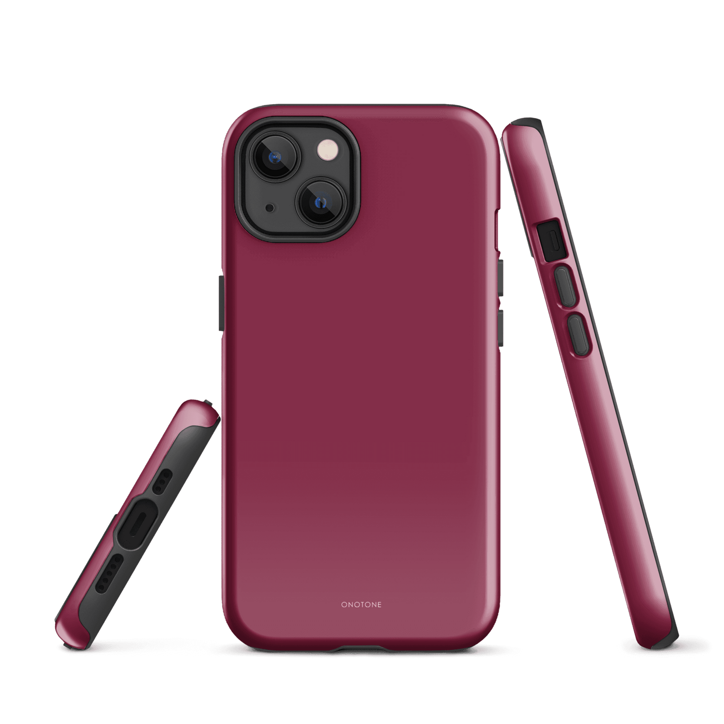 Solid Color red iPhone® Case - Pantone® 208
