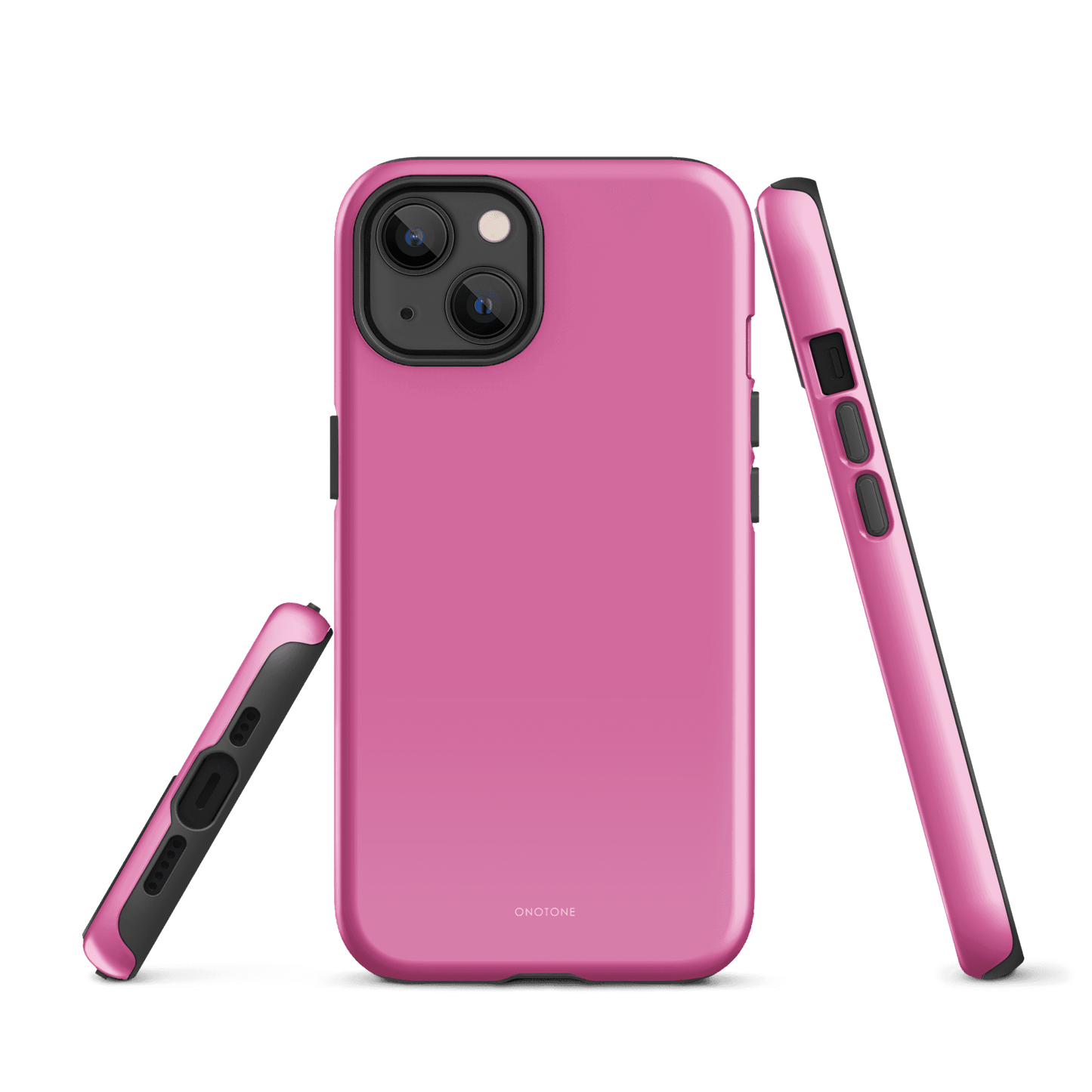 Solid Color pink iPhone® Case - Pantone® 218