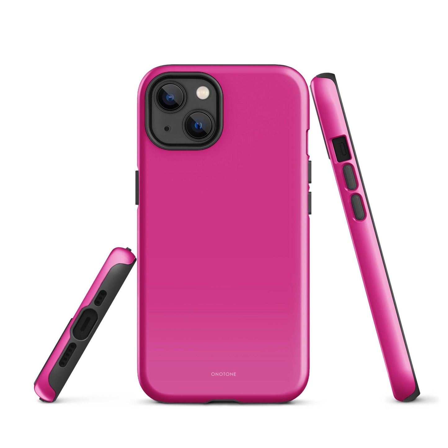 Solid Color hot pink iPhone® Case - Pantone® 225
