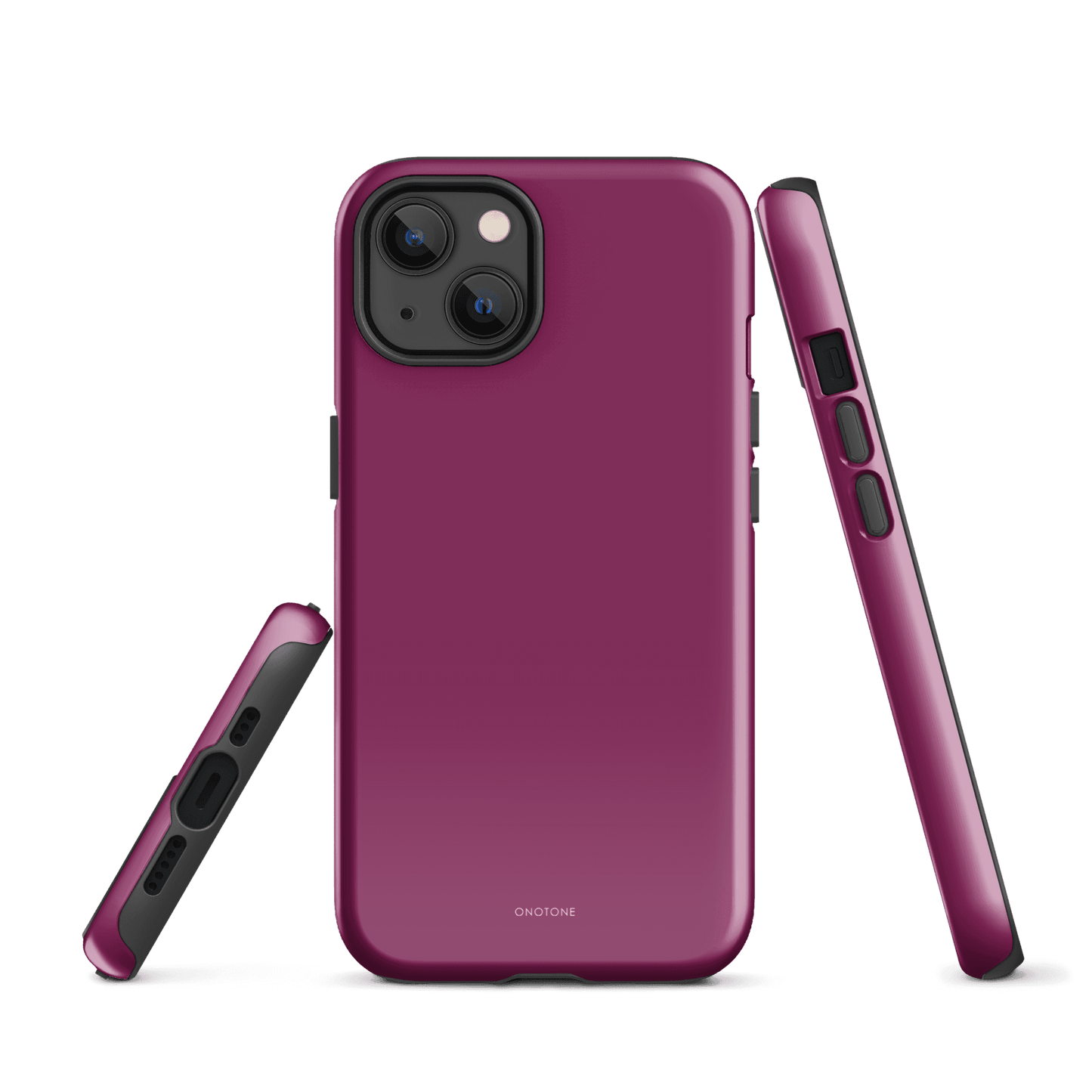 Solid Color purple iPhone® Case - Pantone® 235