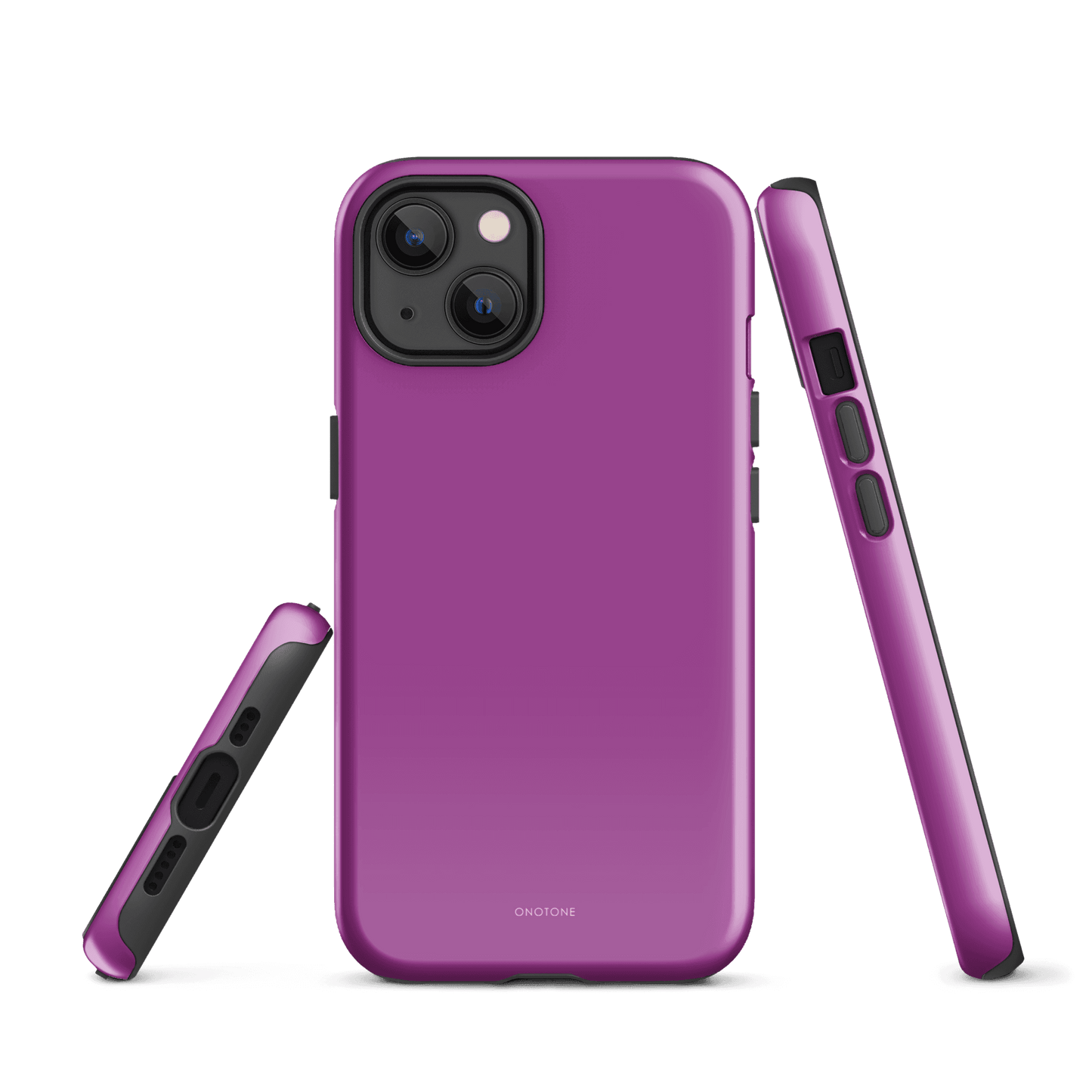 Solid Color purple iPhone® Case - Pantone® 253