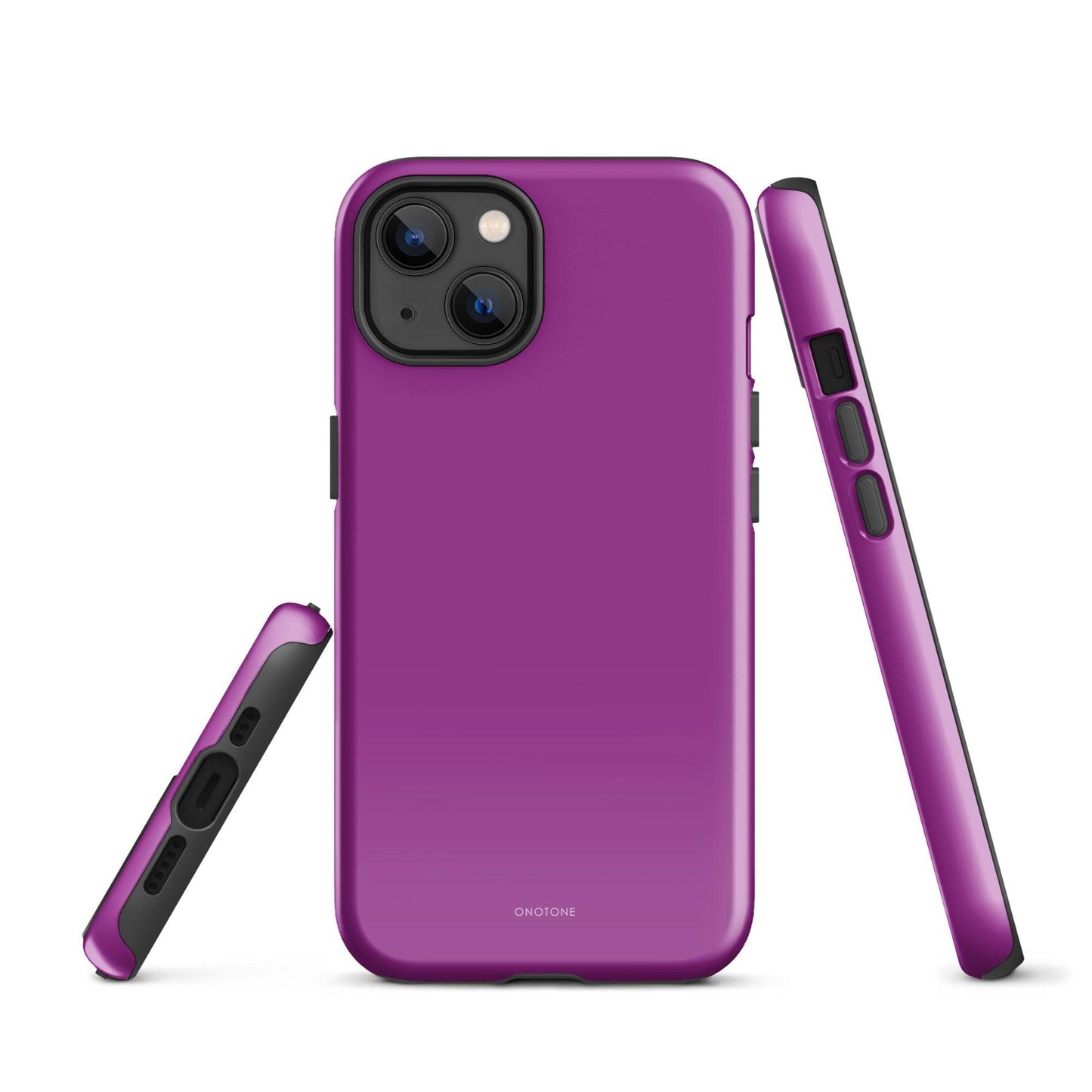 Solid Color purple iPhone® Case - Pantone® 254