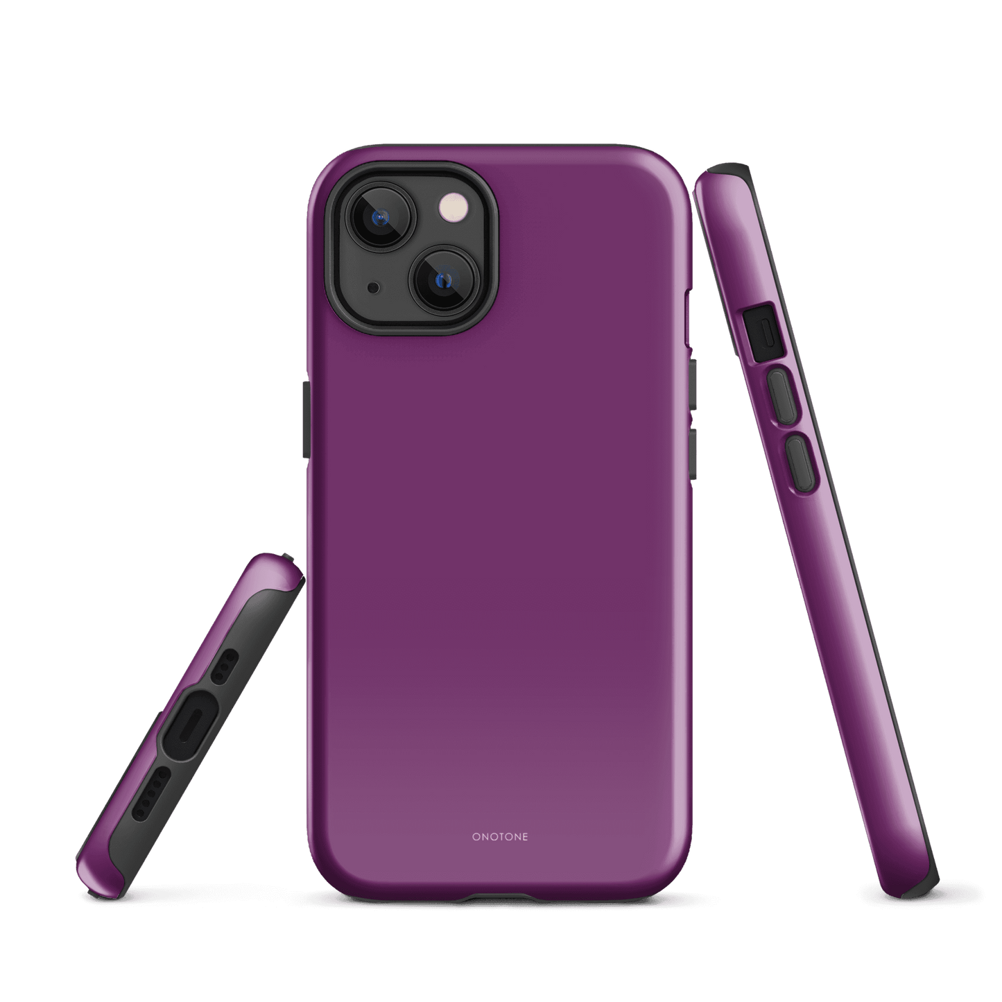 Solid Color purple iPhone® Case - Pantone® 255
