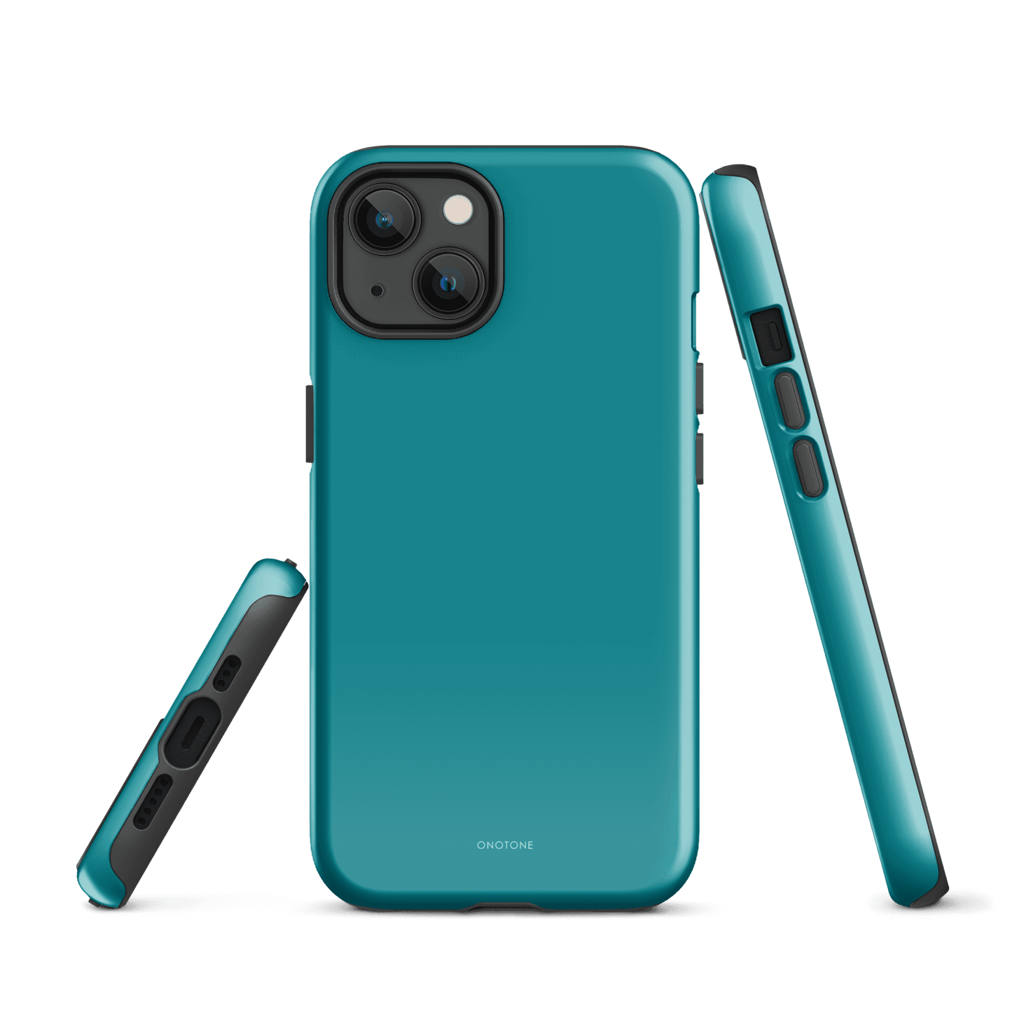 Solid Color teal iPhone® Case - Pantone® 321