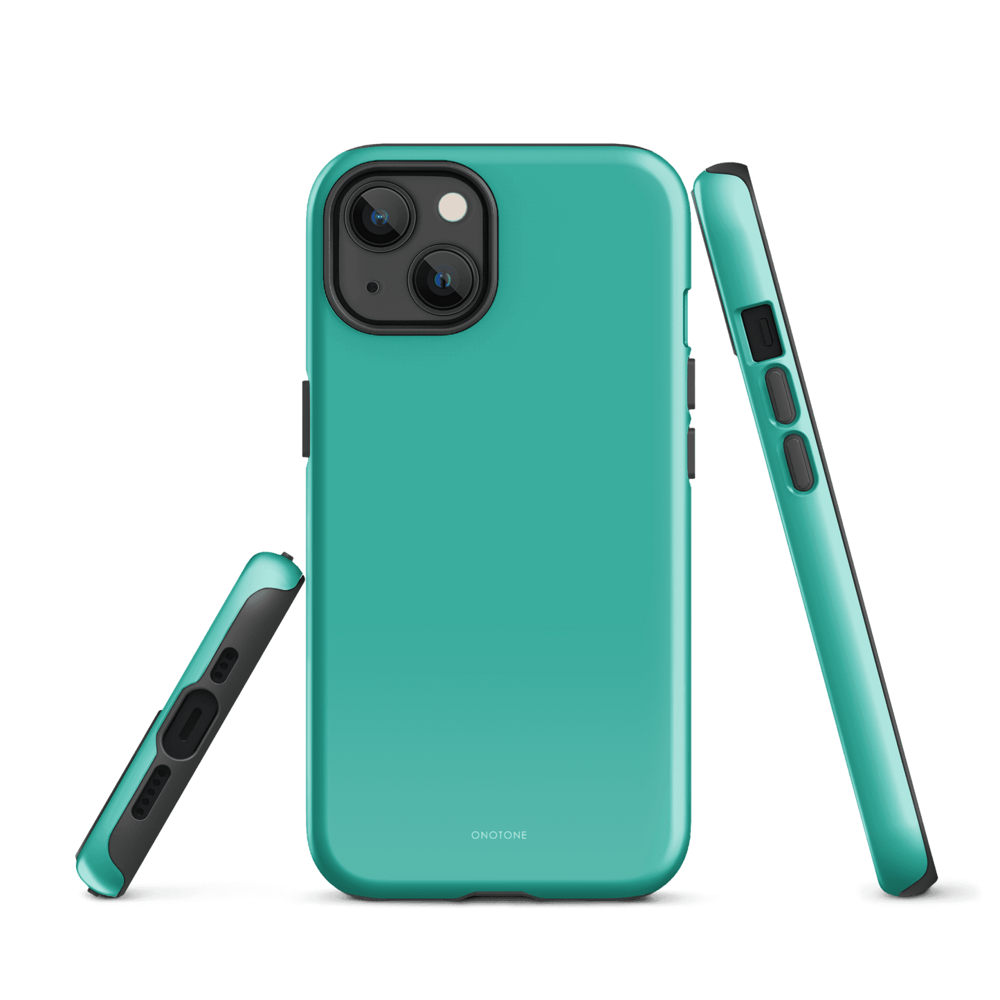Solid Color turquoise iPhone® Case - Pantone® 333