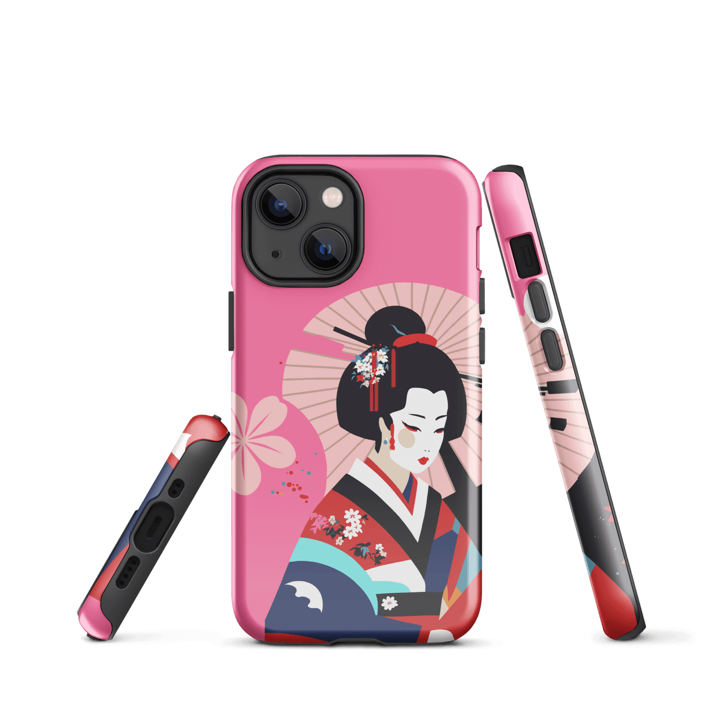Dual Layer geisha modern iPhone® Case ( MD-2121)