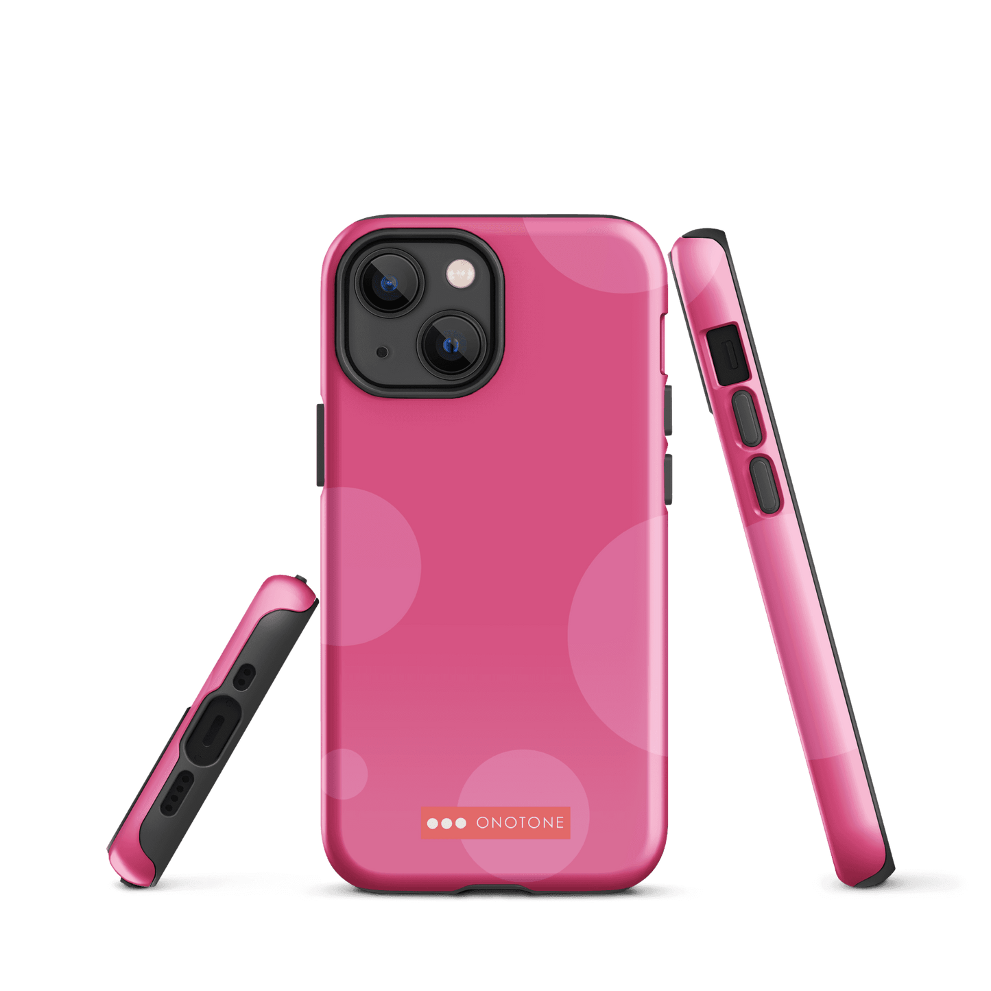Dual Layer pink modern iPhone® Case ( MD-1729)