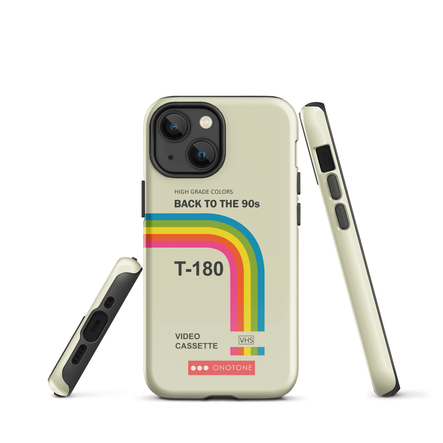 Dual Layer back to 90s VHS modern iPhone® Case ( MD-1281)