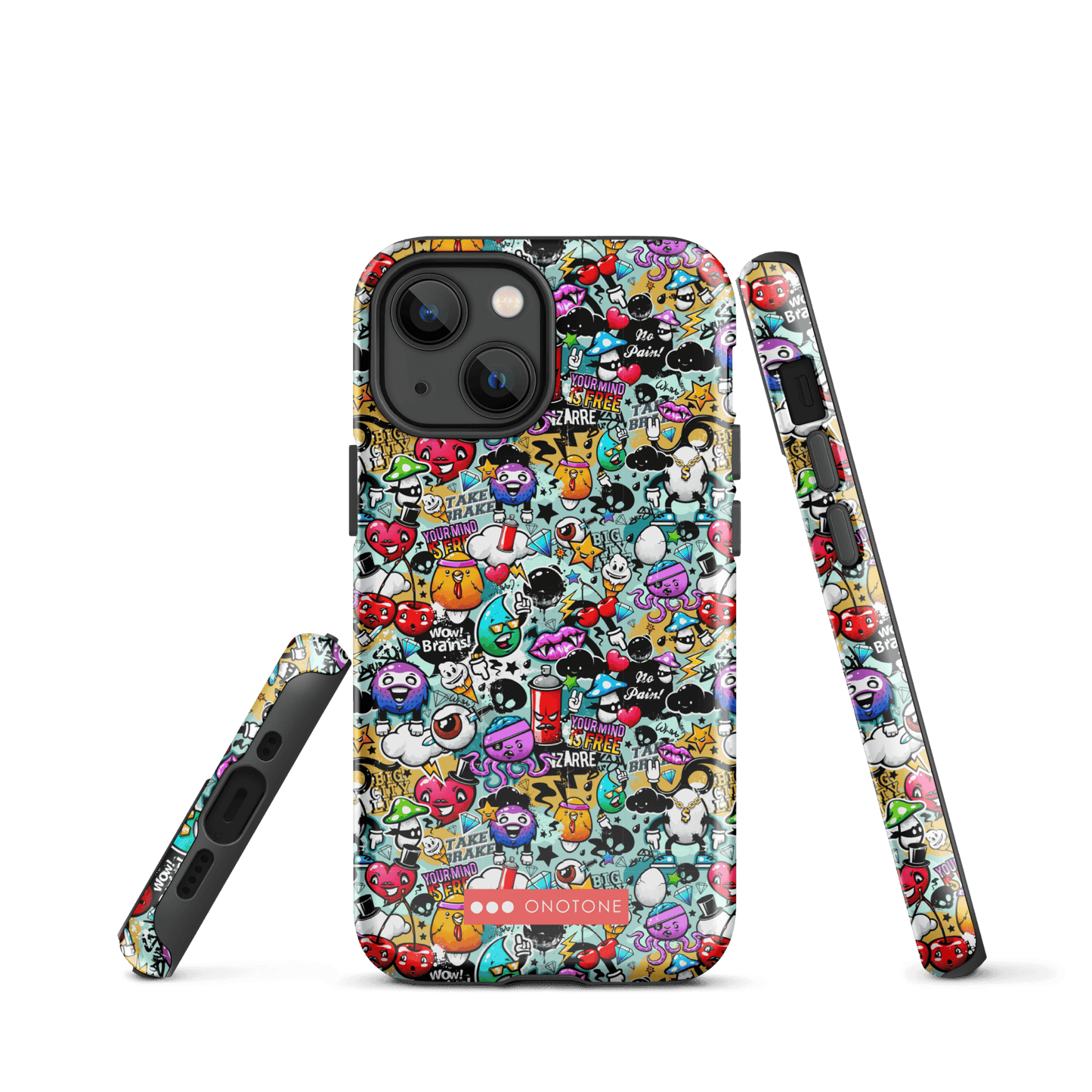 Dual Layer iPhone® Case with Street Art