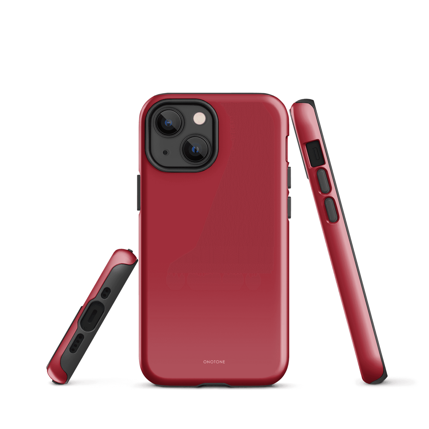 Solid Color red iPhone® Case - Pantone® 187