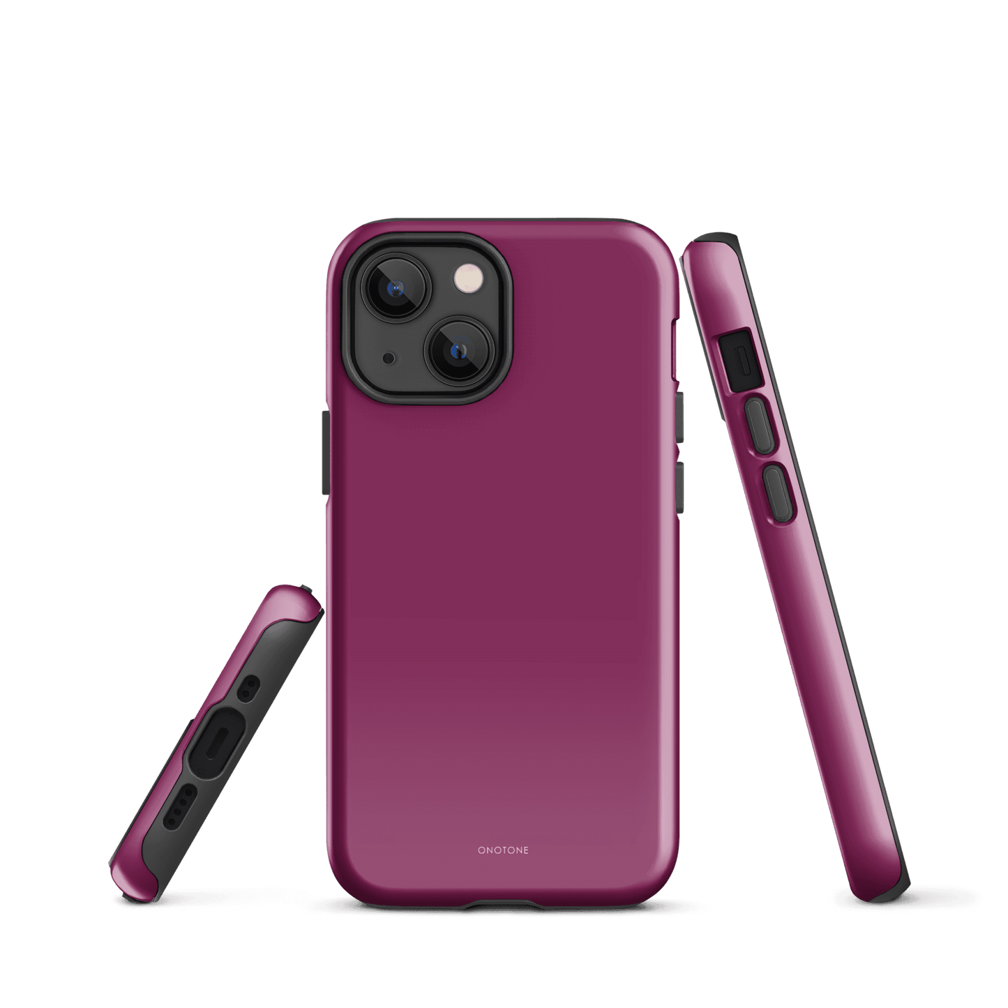 Solid Color purple iPhone® Case - Pantone® 235